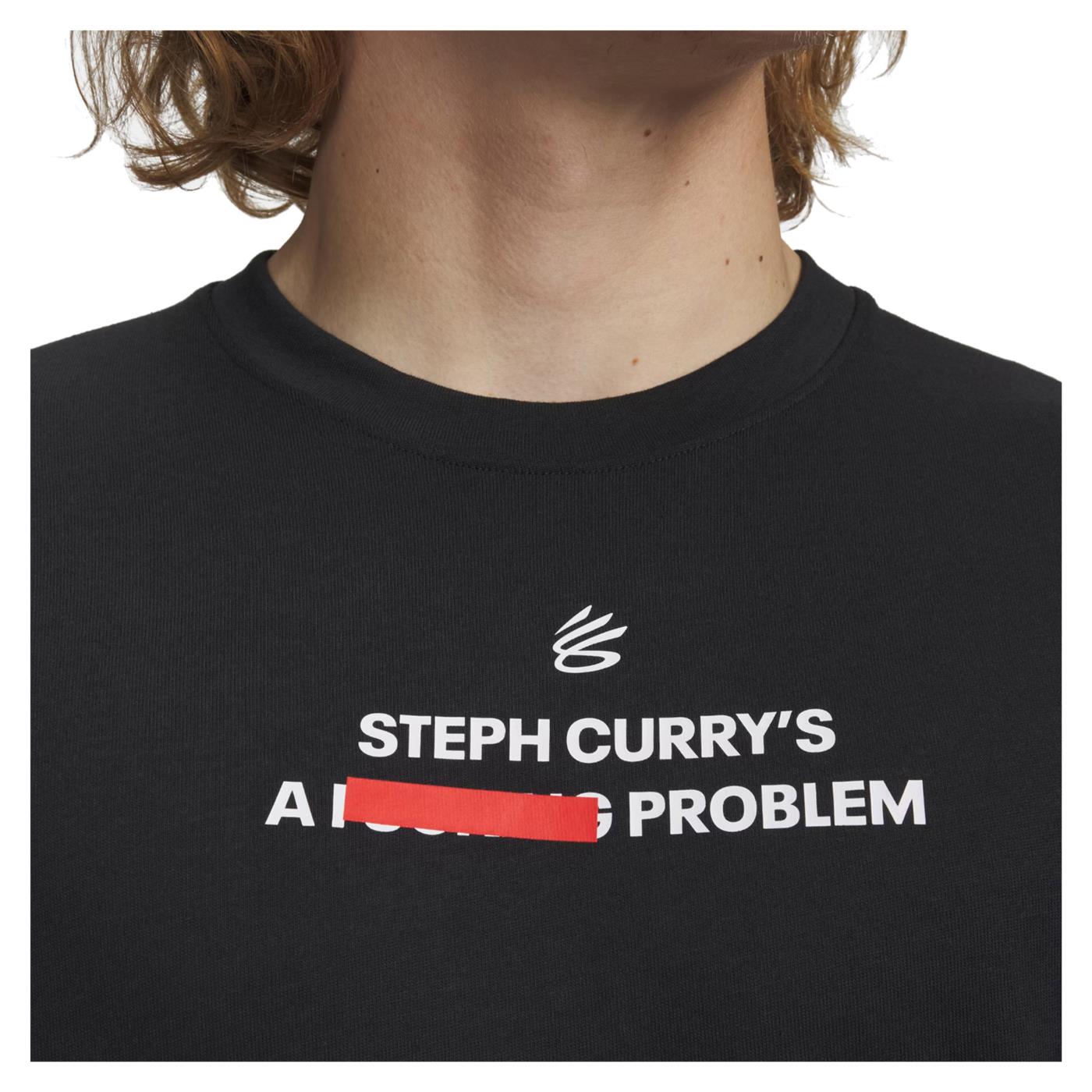 UNDER ARMOUR CURRY QUOTE TEE - Nero - vista 3