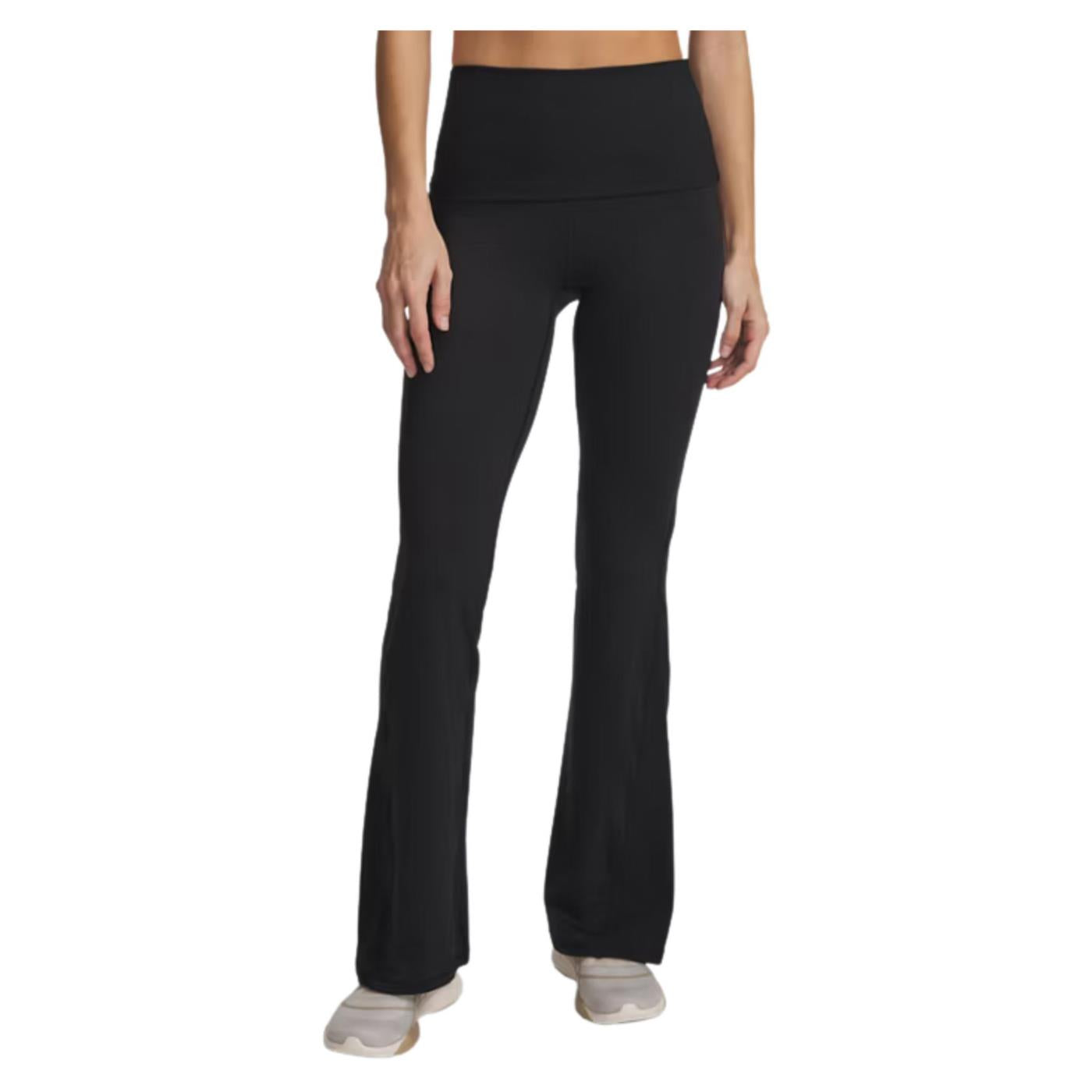 UNDER ARMOUR W MERIDIAN RIB FOLD FLARE - Nero - immagine principale