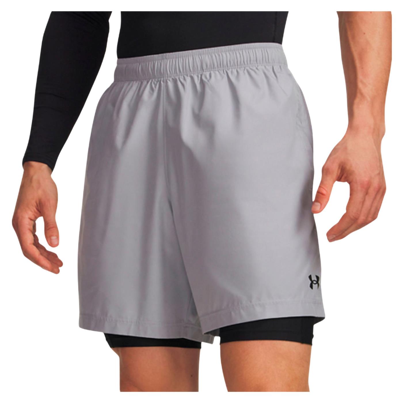 UNDER ARMOUR TECH WOVEN 7IN SHORT - Grigio chiaro - immagine principale