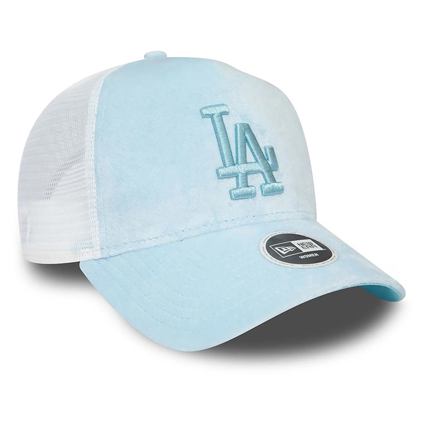 NEW ERA VELOUR TRUCKER LA DODGERS