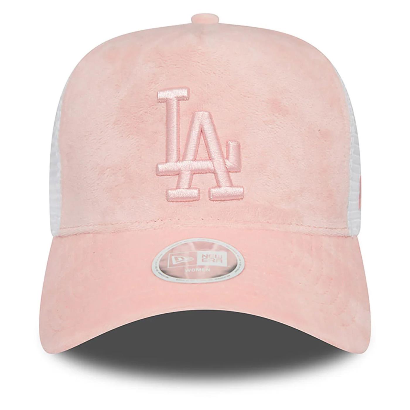 NEW ERA VELOUR TRUCKER LA DODGERS