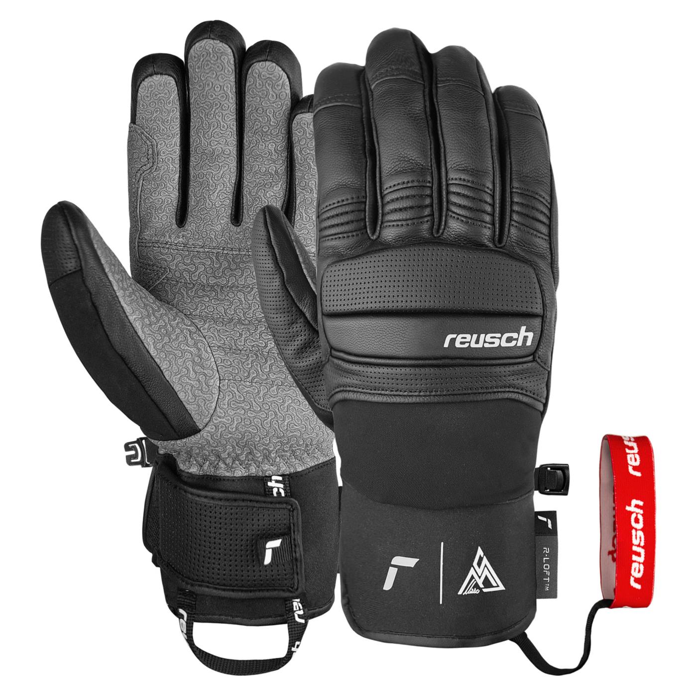 REUSCH MARCO SCHWARZ SKI GLOVES