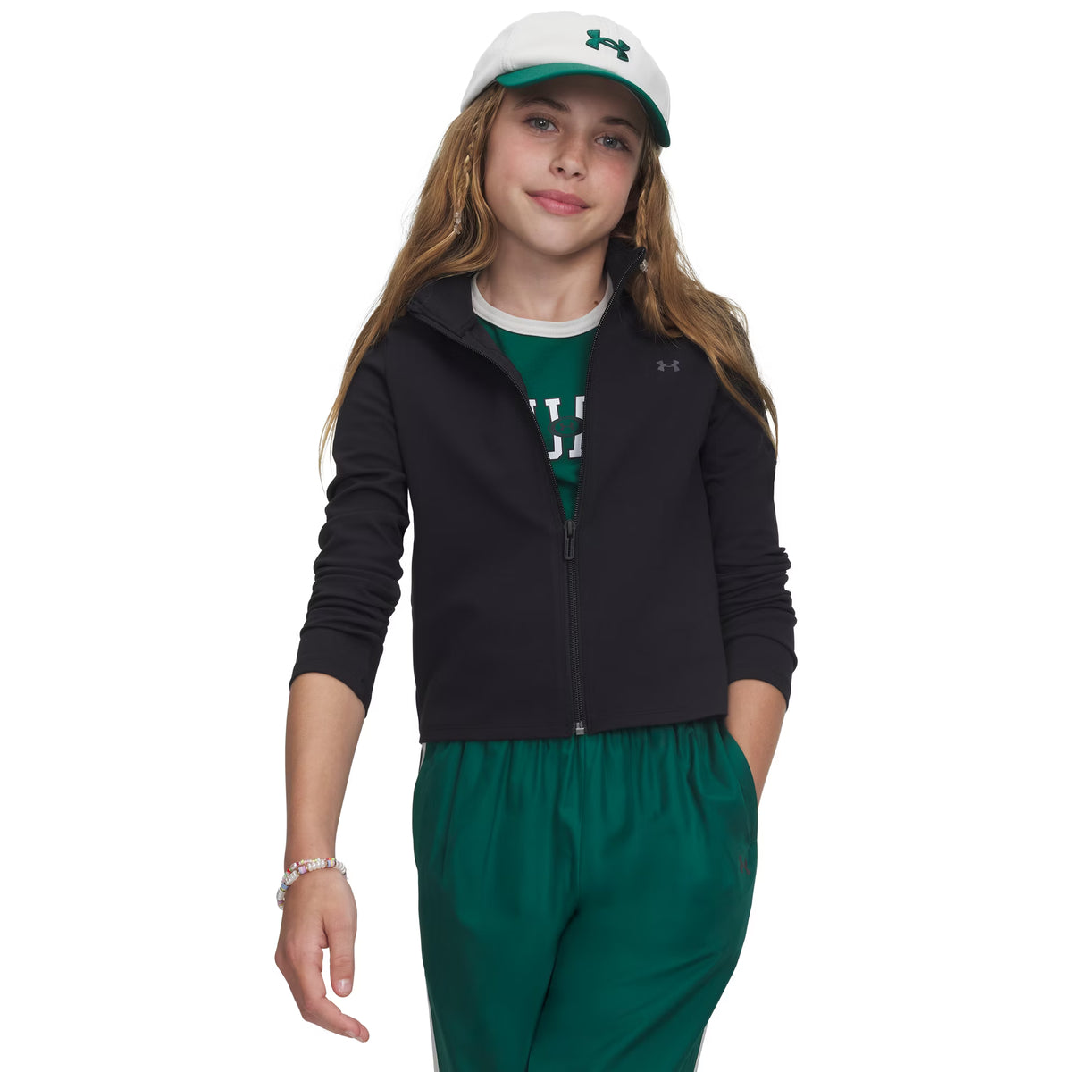 UNDER ARMOUR GIRL MOTION FULL ZIP JR