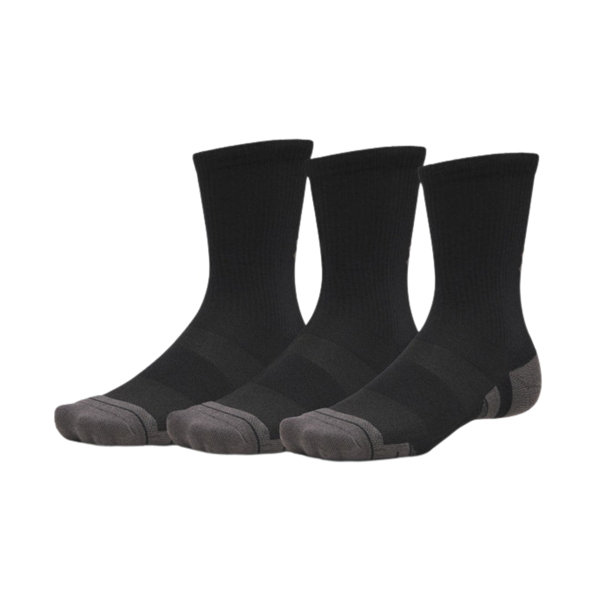 UNDER ARMOUR PERFORMANCE TECH 3PK CREW - Nero - immagine principale