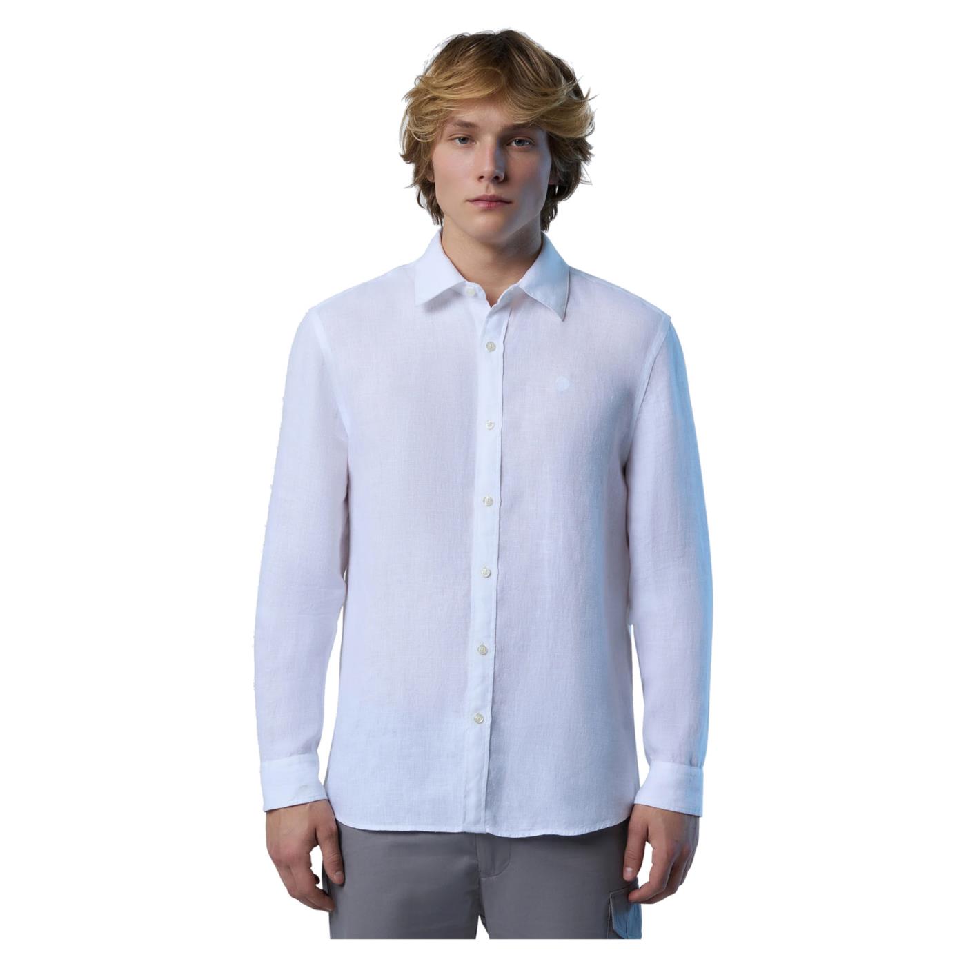 NORTH SAILS SHIRT LS SPREAD COLLAR