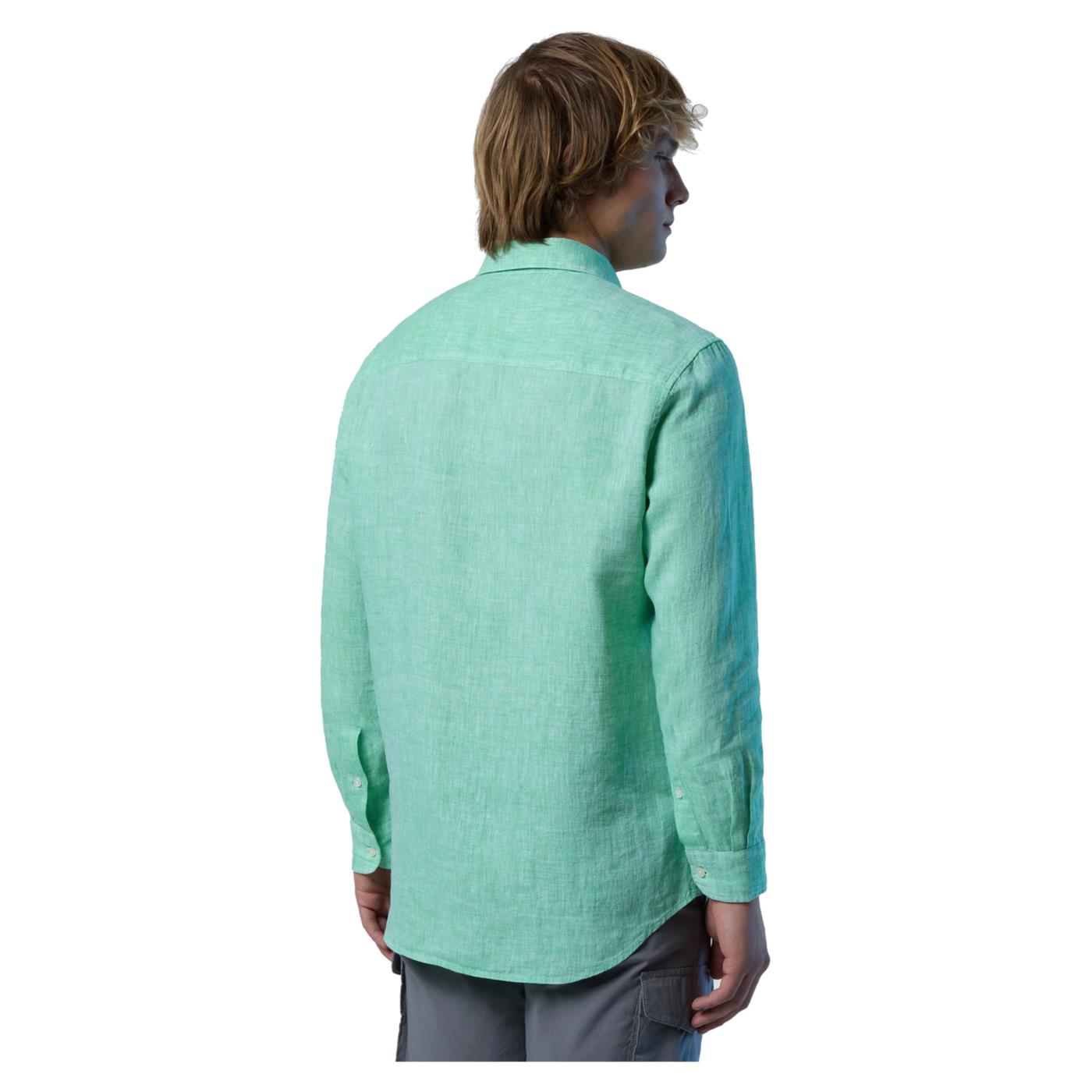 NORTH SAILS SHIRT LS SPREAD COLLAR