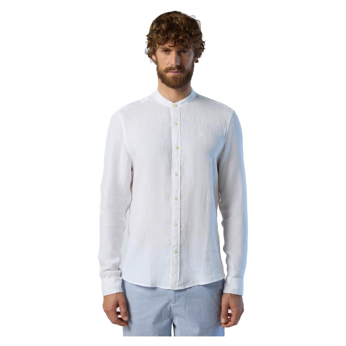 NORTH SAILS SHIRT LS MANDARIN COLLAR - seconda immagine