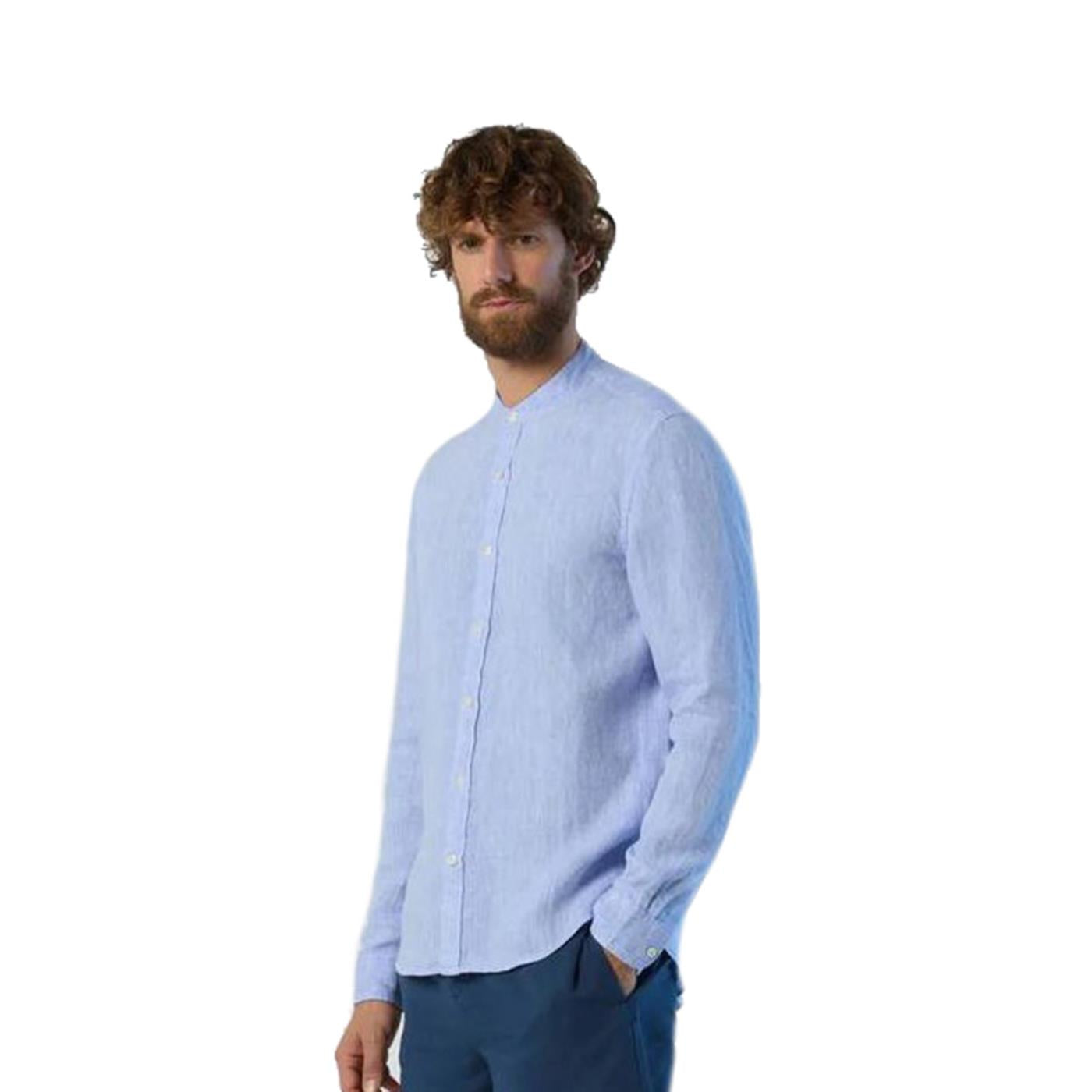 NORTH SAILS SHIRT LS MANDARIN COLLAR