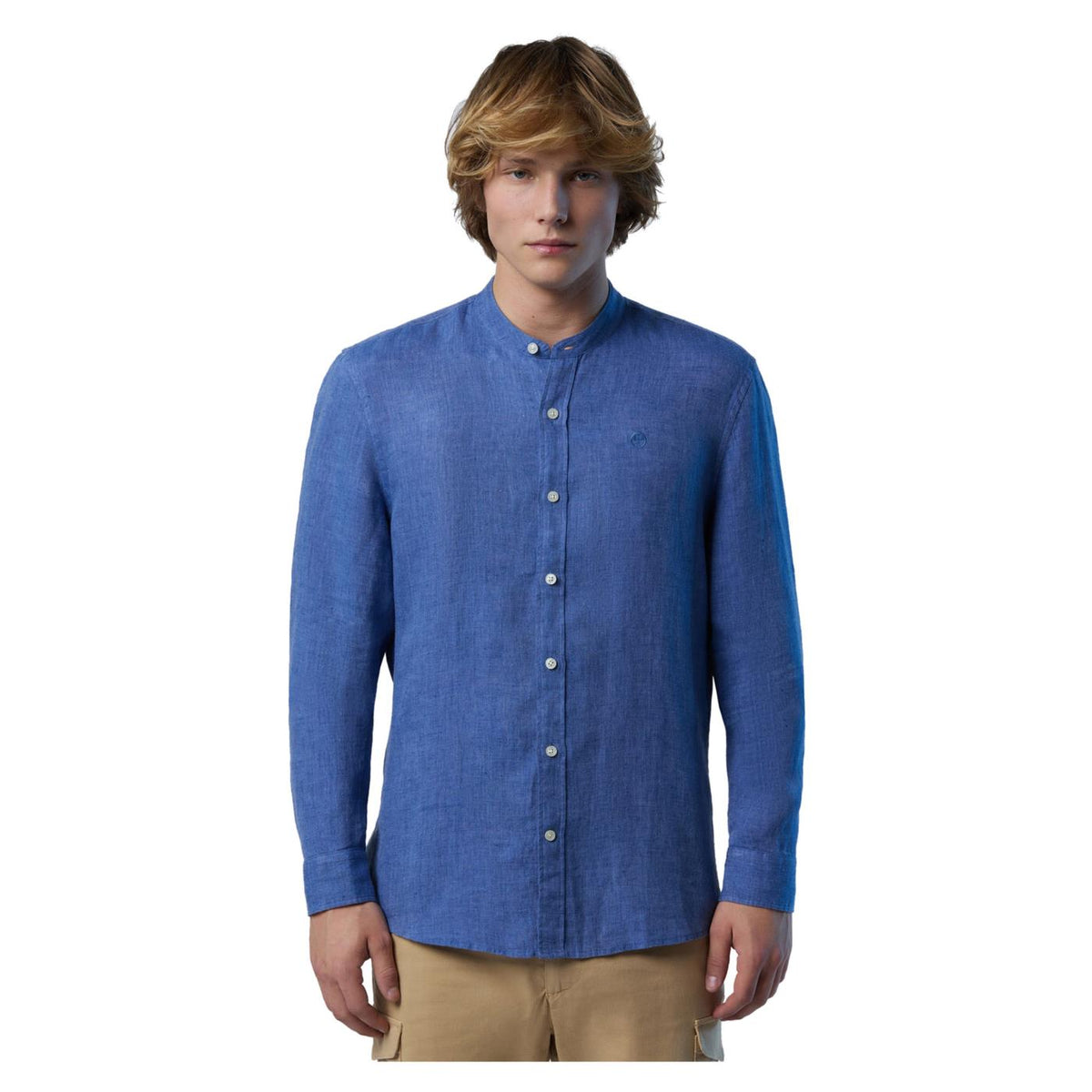 NORTH SAILS SHIRT LS MANDARIN COLLAR - seconda immagine