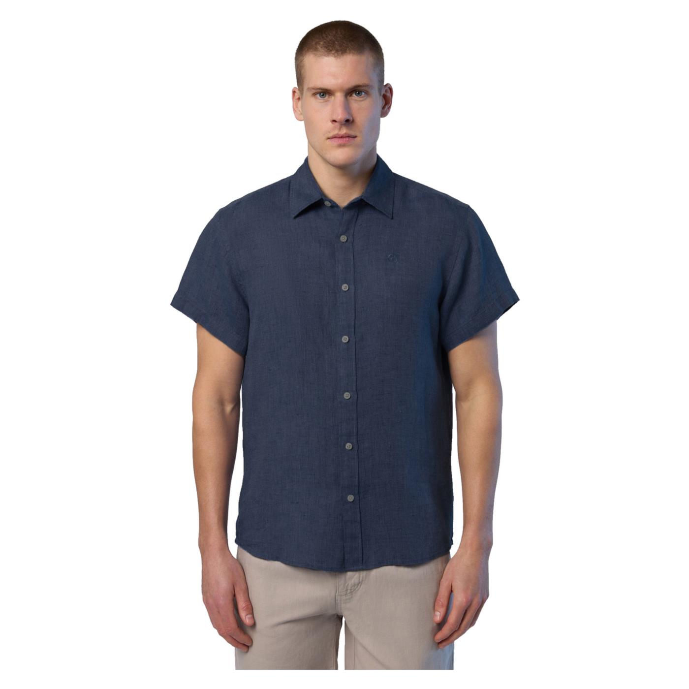 NORTH SAILS SHIRT SS SPREAD COLLAR