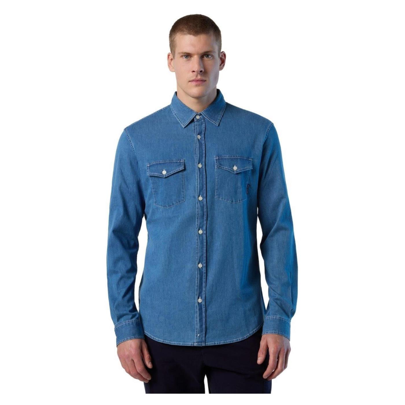 NORTH SAILS SHIRT LONG SLEEVE POCKET