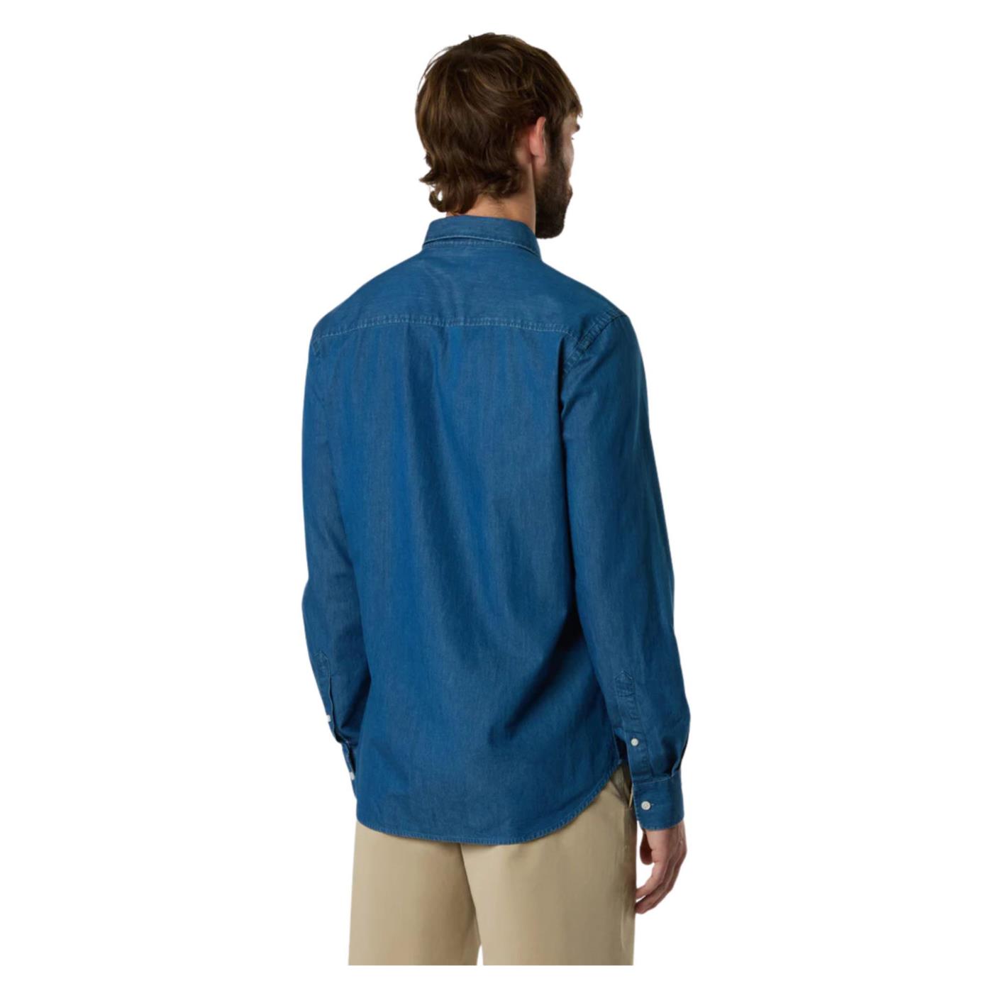NORTH SAILS CAMICIA MANICHE LUNGHE - Denim - vista 2