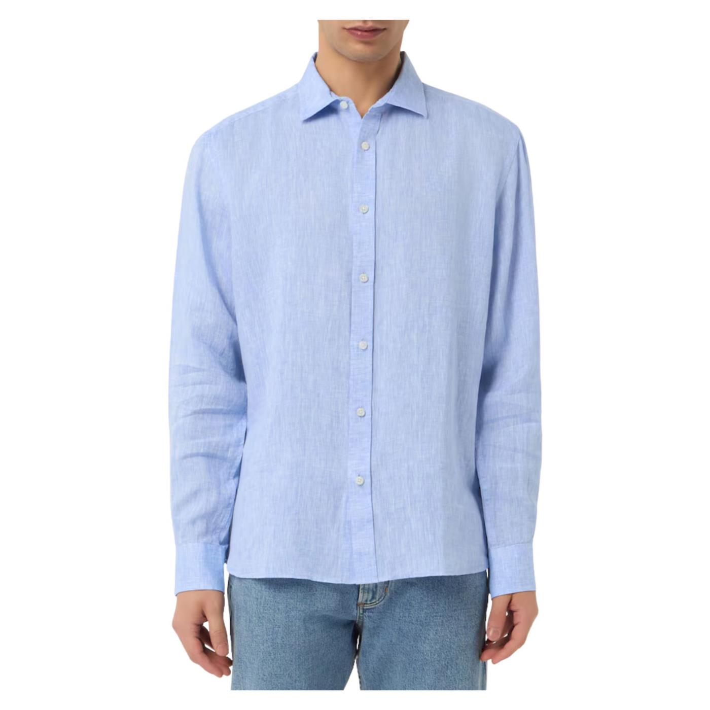 NORTH SAILS CAMICIA MANICHE LUNGHE - Azzurro - immagine principale