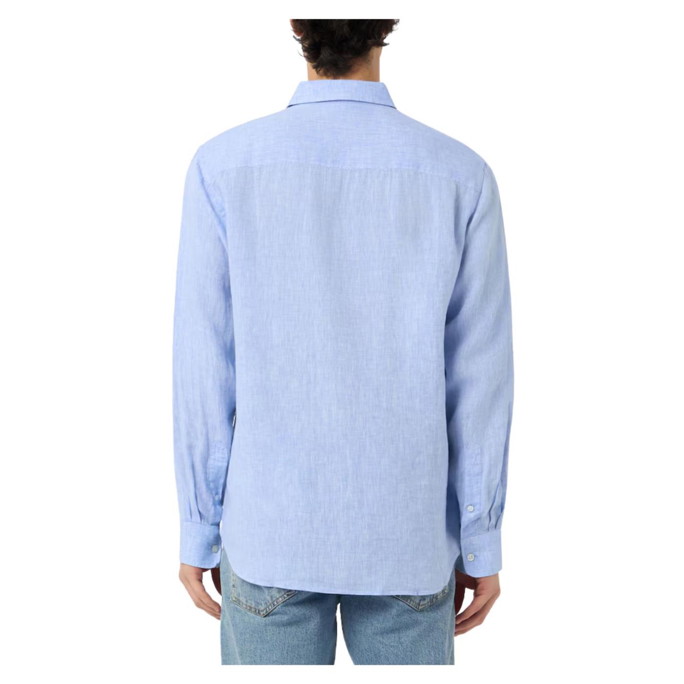 NORTH SAILS CAMICIA MANICHE LUNGHE - Azzurro - vista 2