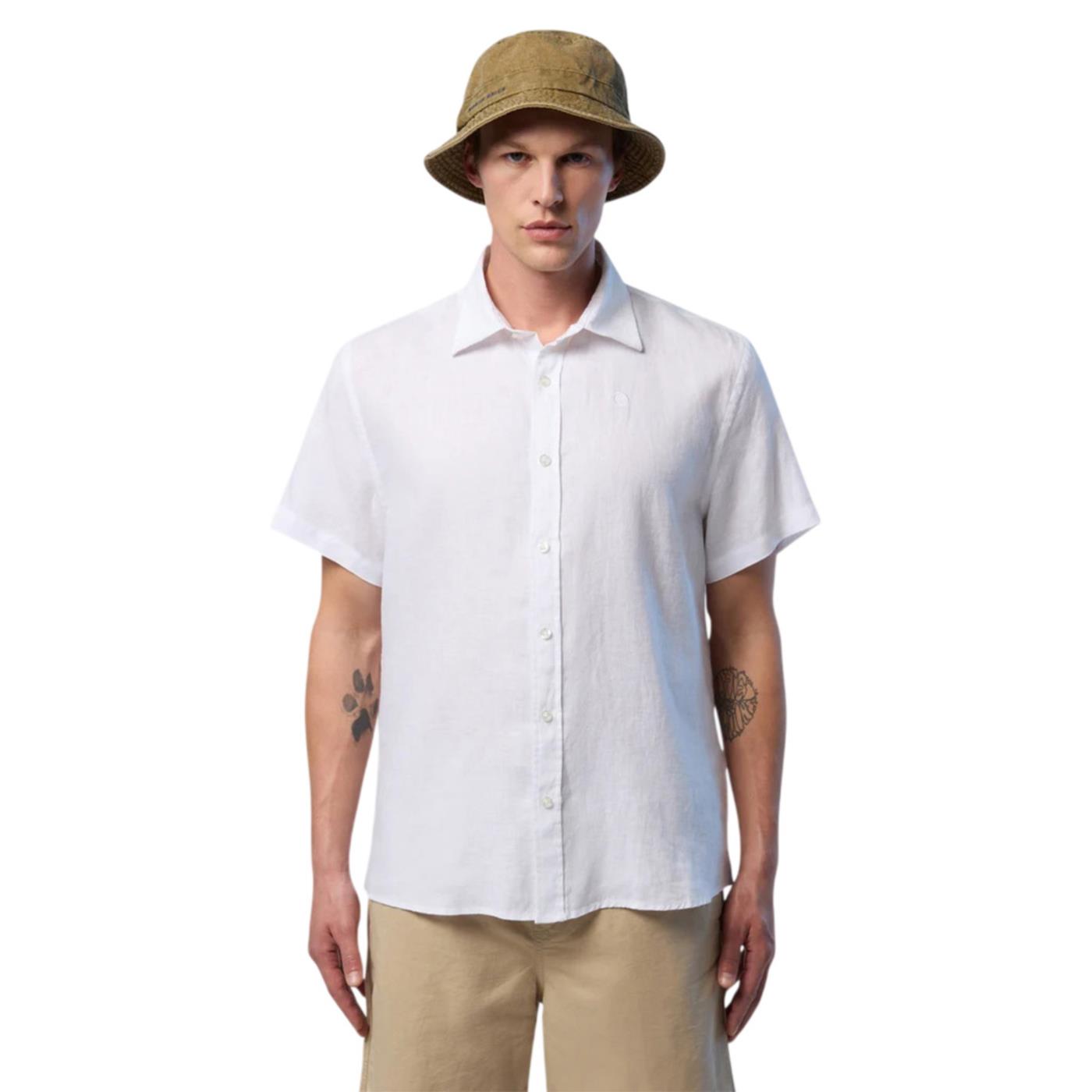 NORTH SAILS CAMICIA MANICHE CORTE - Bianco - immagine principale