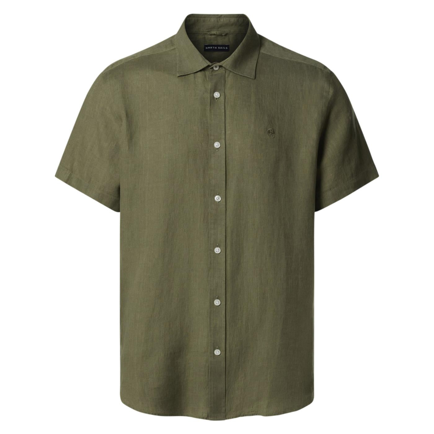 NORTH SAILS CAMICIA MANICHE CORTE - Militare - immagine principale