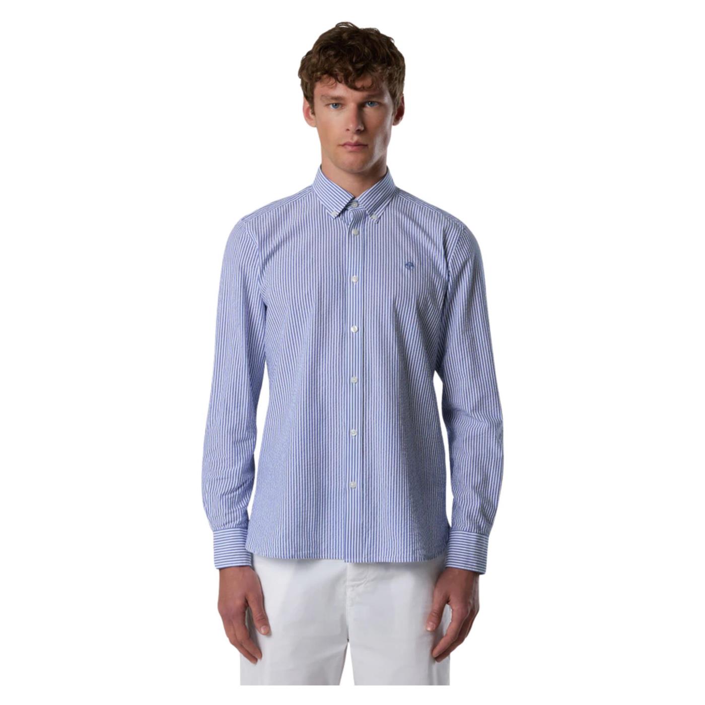 NORTH SAILS CAMICIA MANICHE LUNGHE - Azzurro - immagine principale