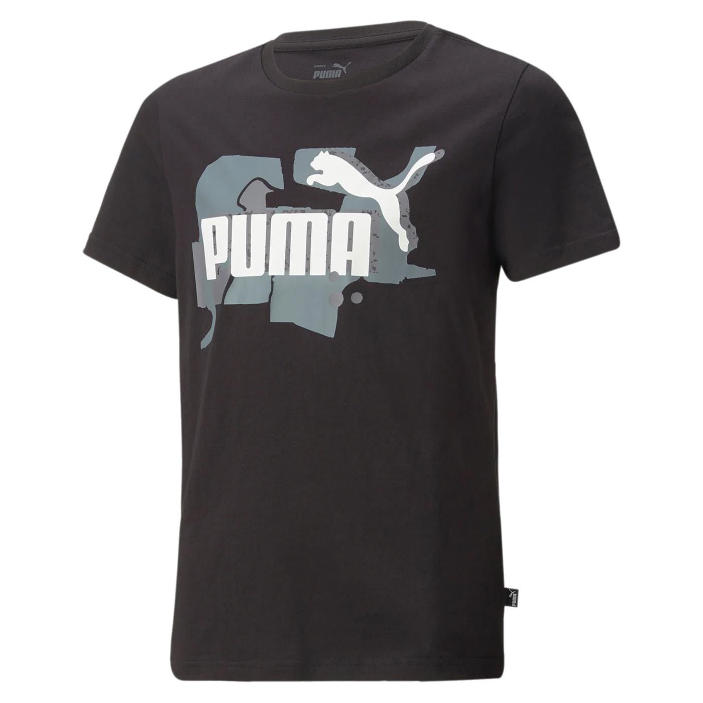 PUMA STREET ART LOGO TEE JR