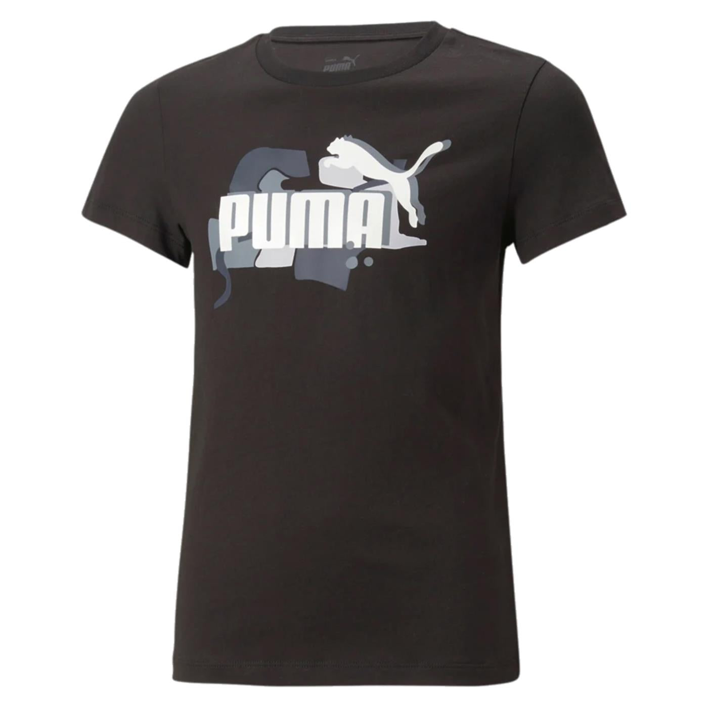 PUMA STREET ART LOGO TEE JR