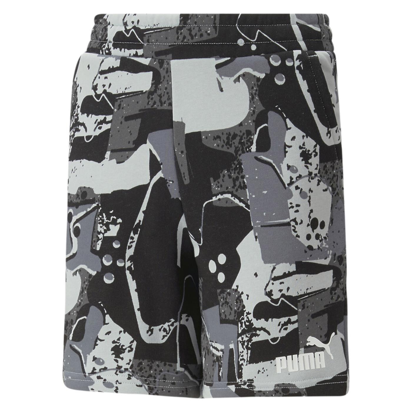 PUMA STREET ART AOP SHORTS JR