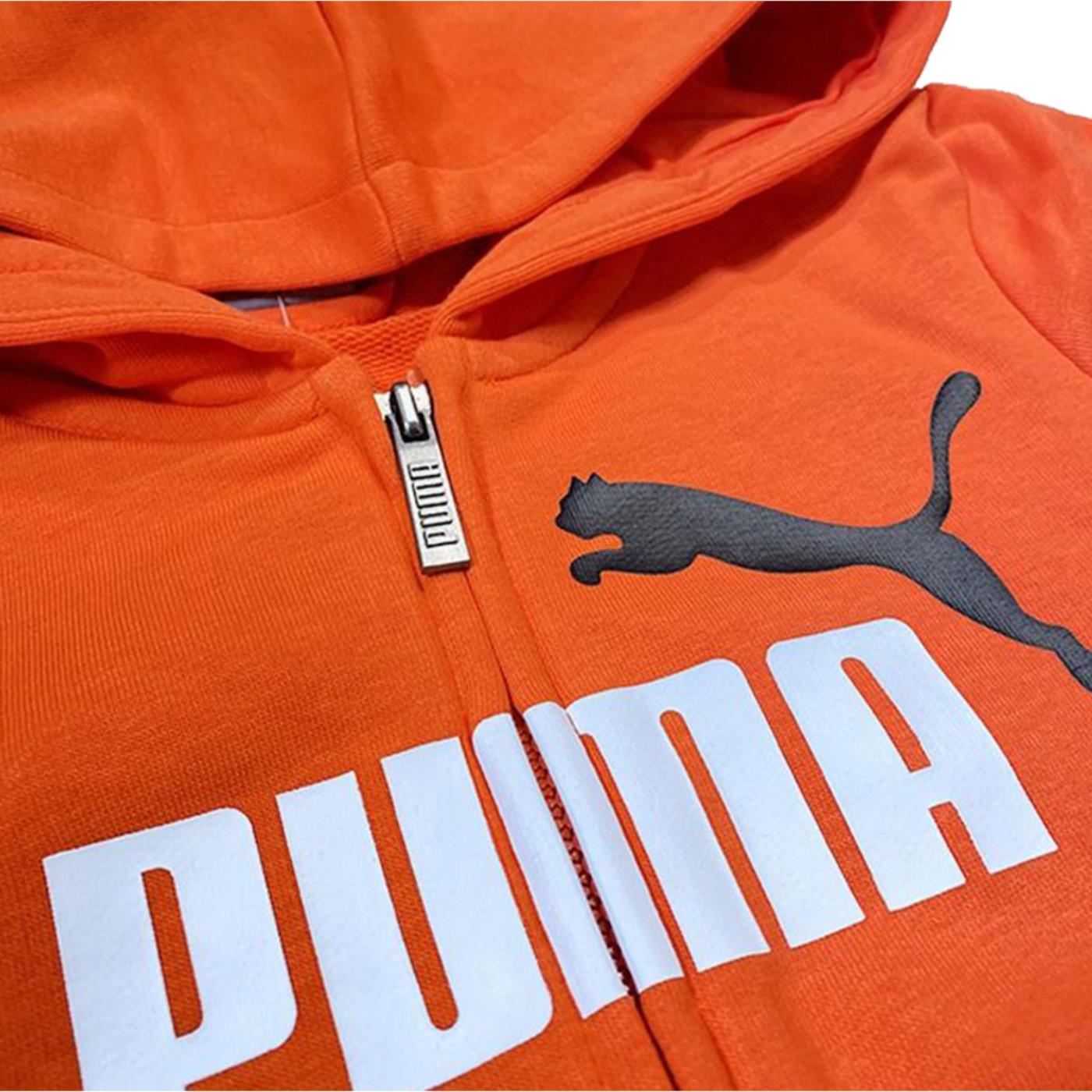 PUMA FELPA JR FULL ZIP HOODIE