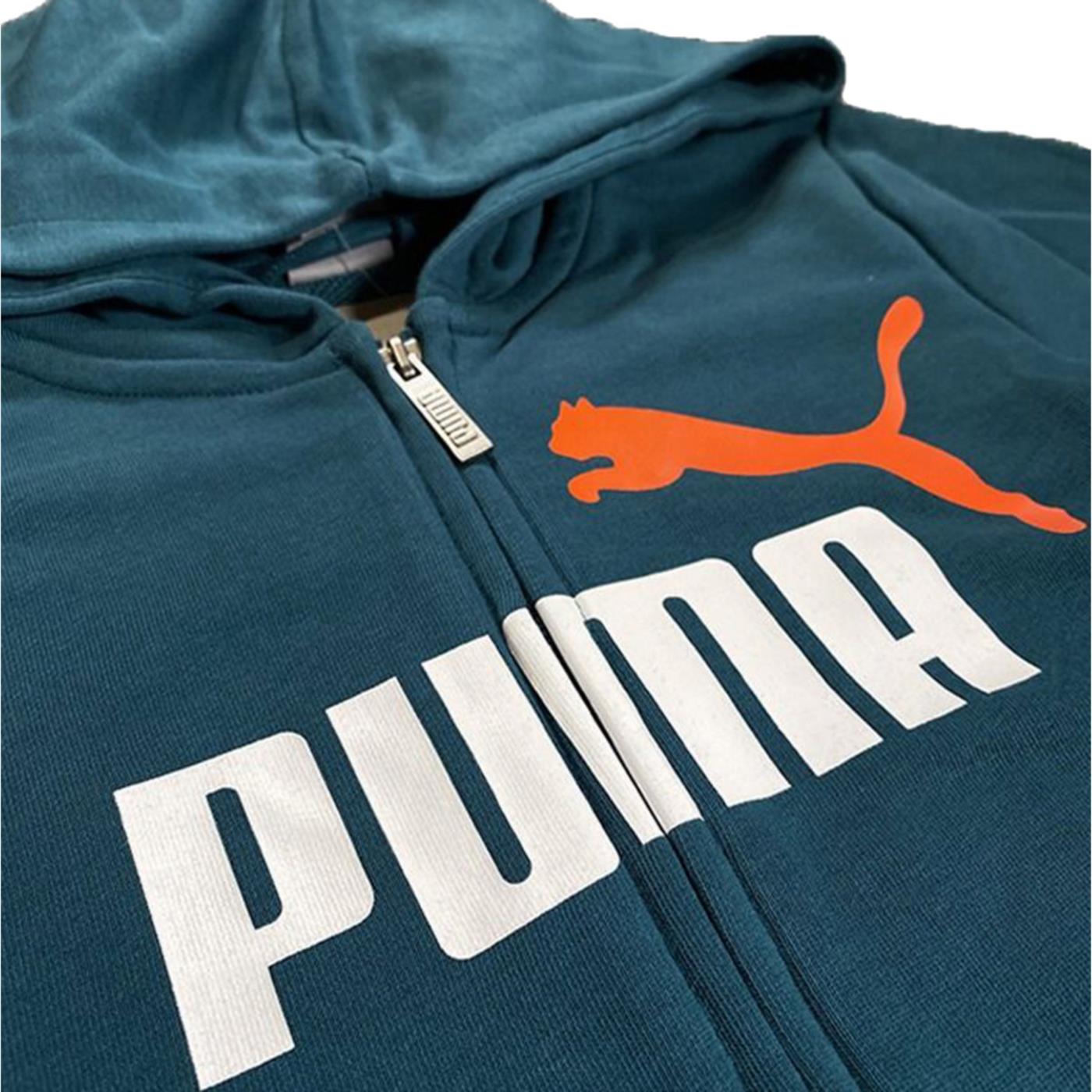 PUMA FELPA JR FULL ZIP HOODIE