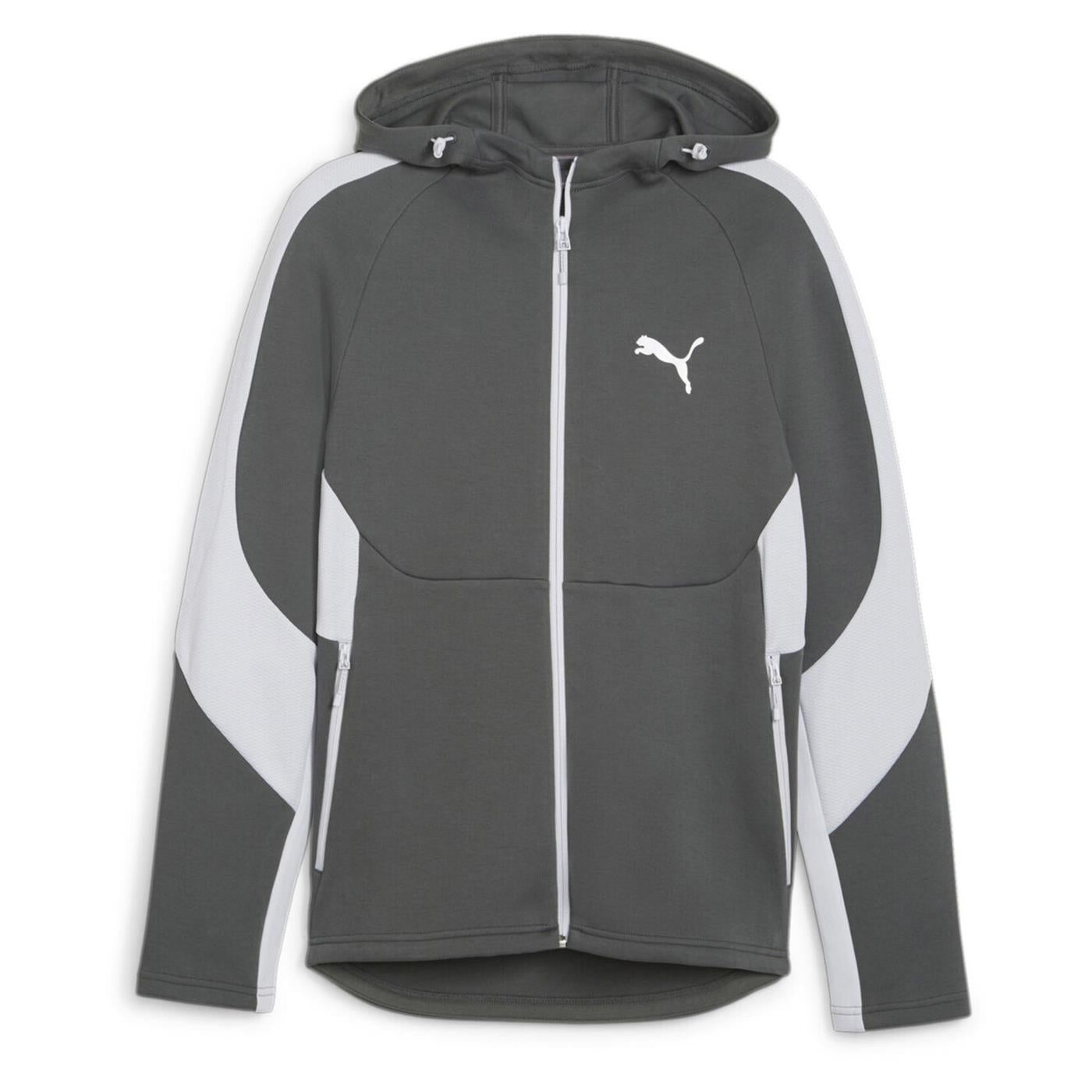 PUMA EVOSTRIPE FULL-ZIP HOODIE