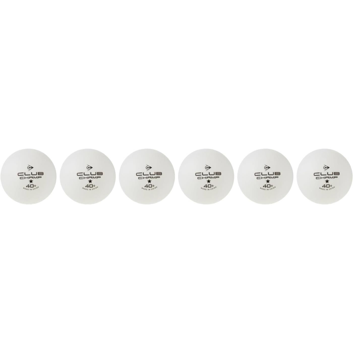 DUNLOP PACK 6 PALLINE - 1 STAR