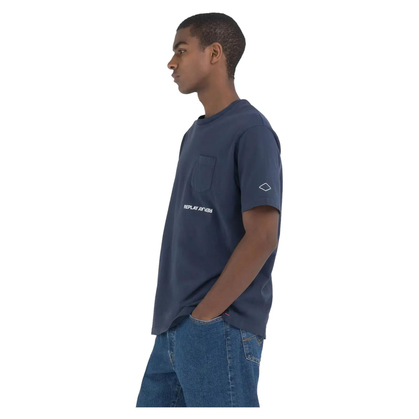 REPLAY T-SHIRT UOMO MANICA CORTA