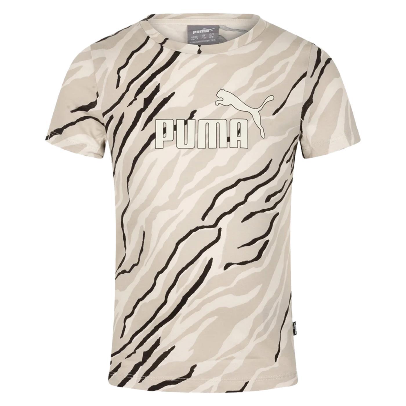 PUMA T-SHIRT JR ANIMAL AOP