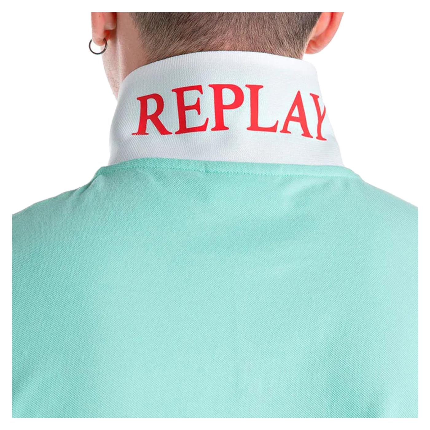 REPLAY POLO SS PIQUET