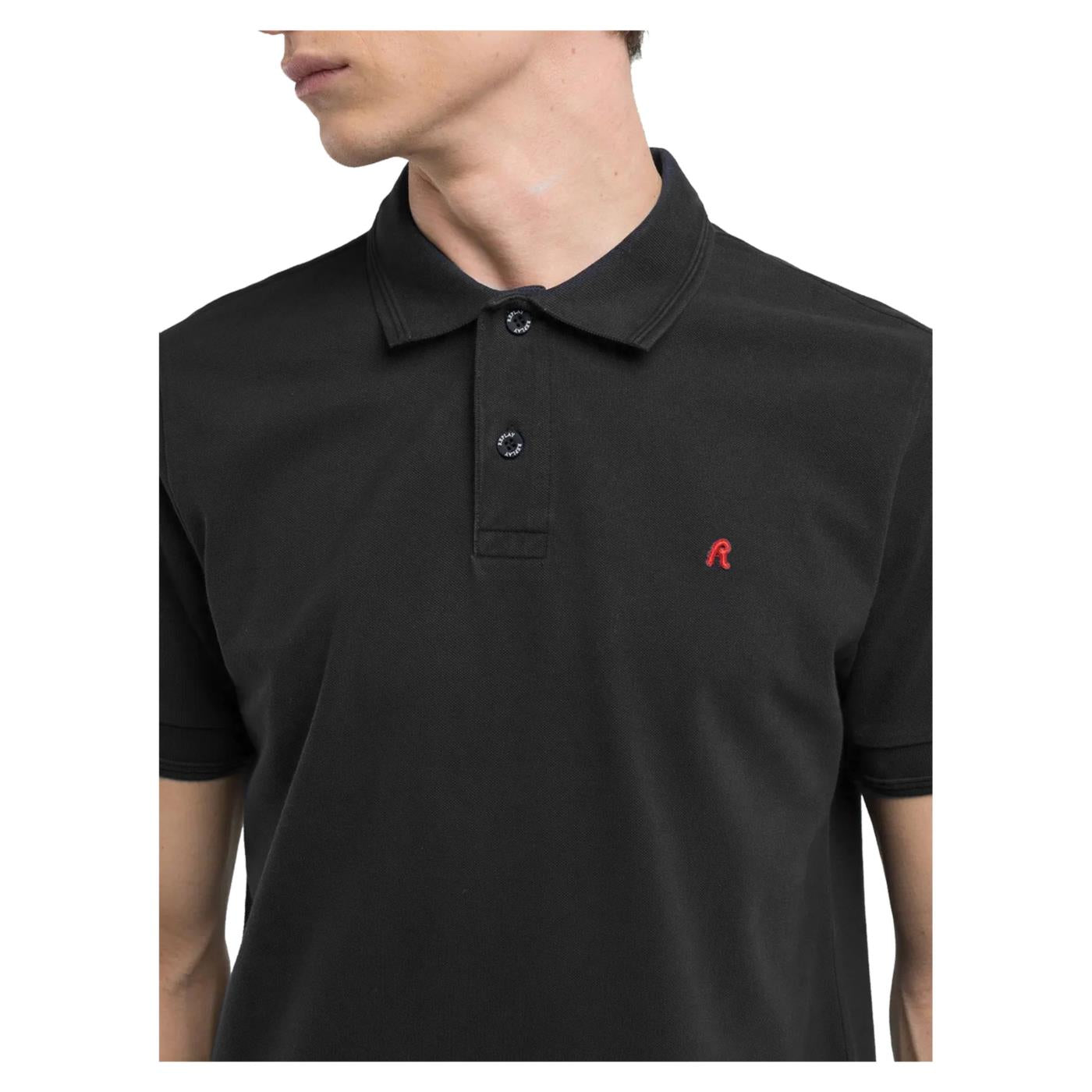 REPLAY POLO SS STRETCH PIQUET