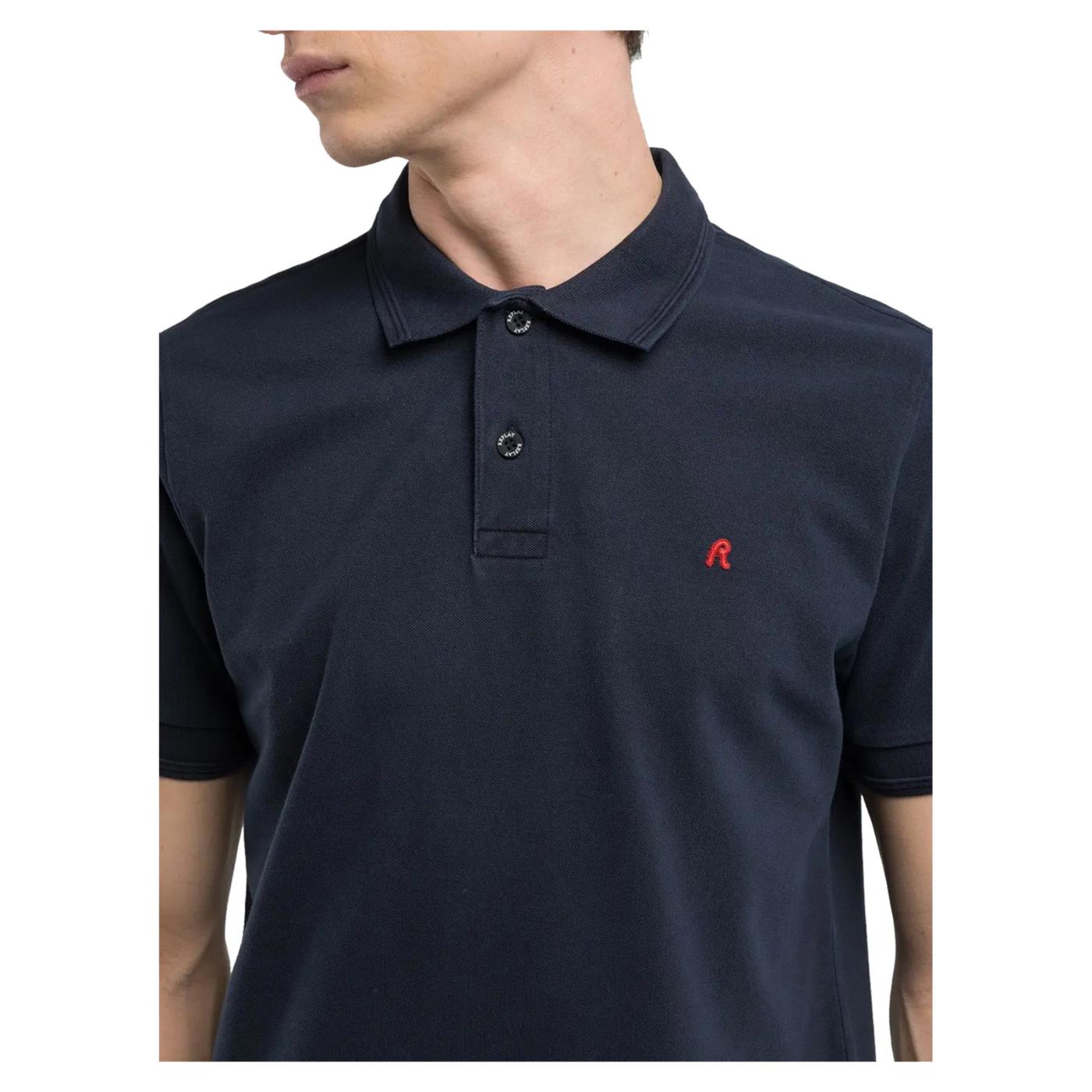 REPLAY POLO SS STRETCH PIQUET