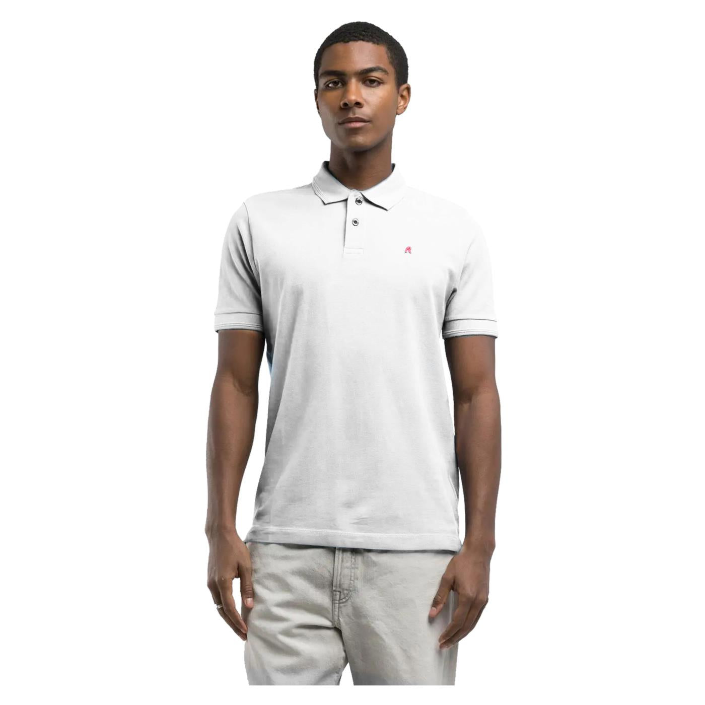 REPLAY PIQUET POLO WITH EMBROIDERY