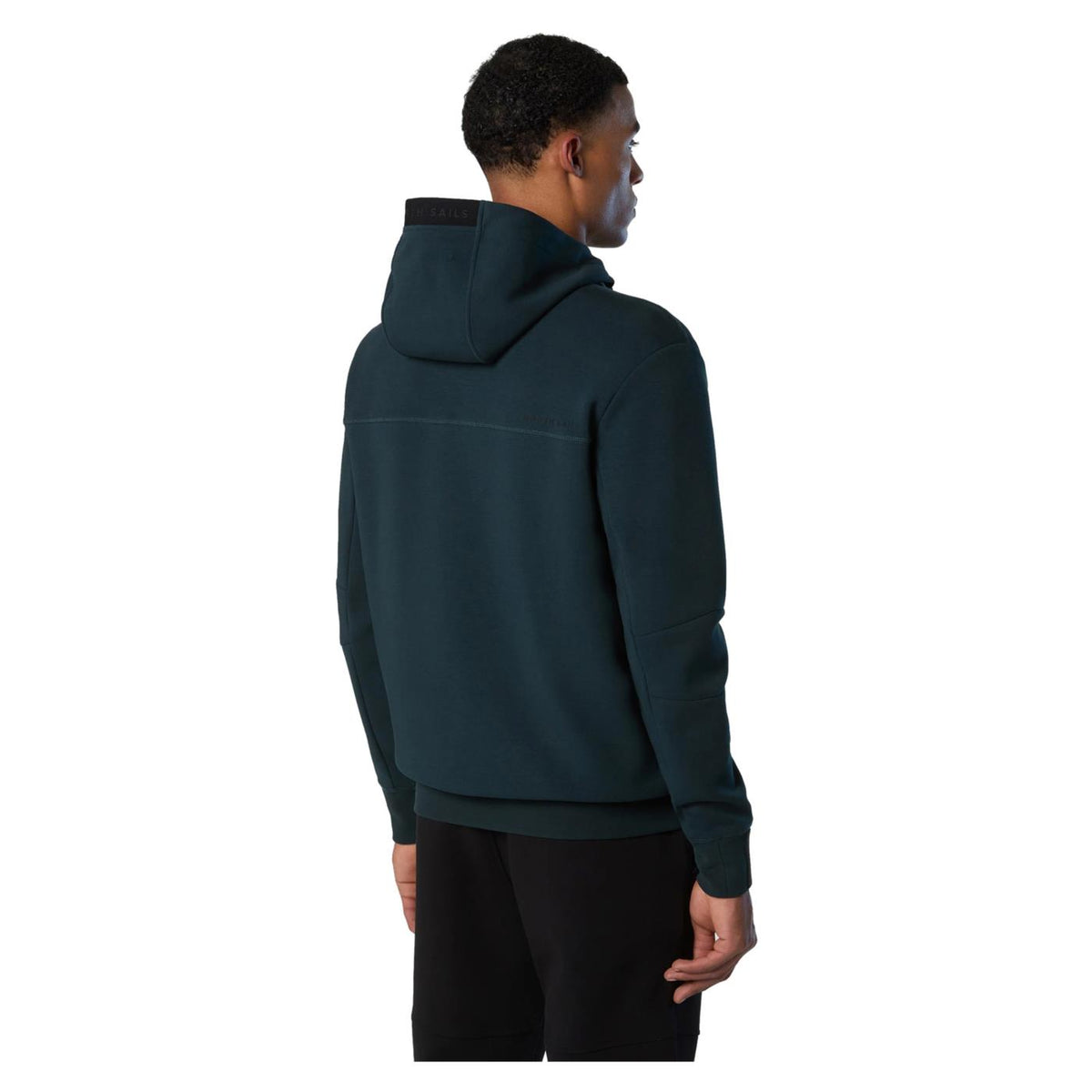 NORTH SAILS FELPA FULL ZIP CAPPUCCIO - seconda immagine
