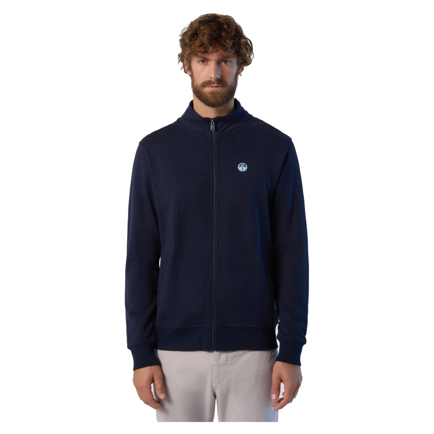 NORTH SAILS BASIC FULL ZIP SWEATSHIRT