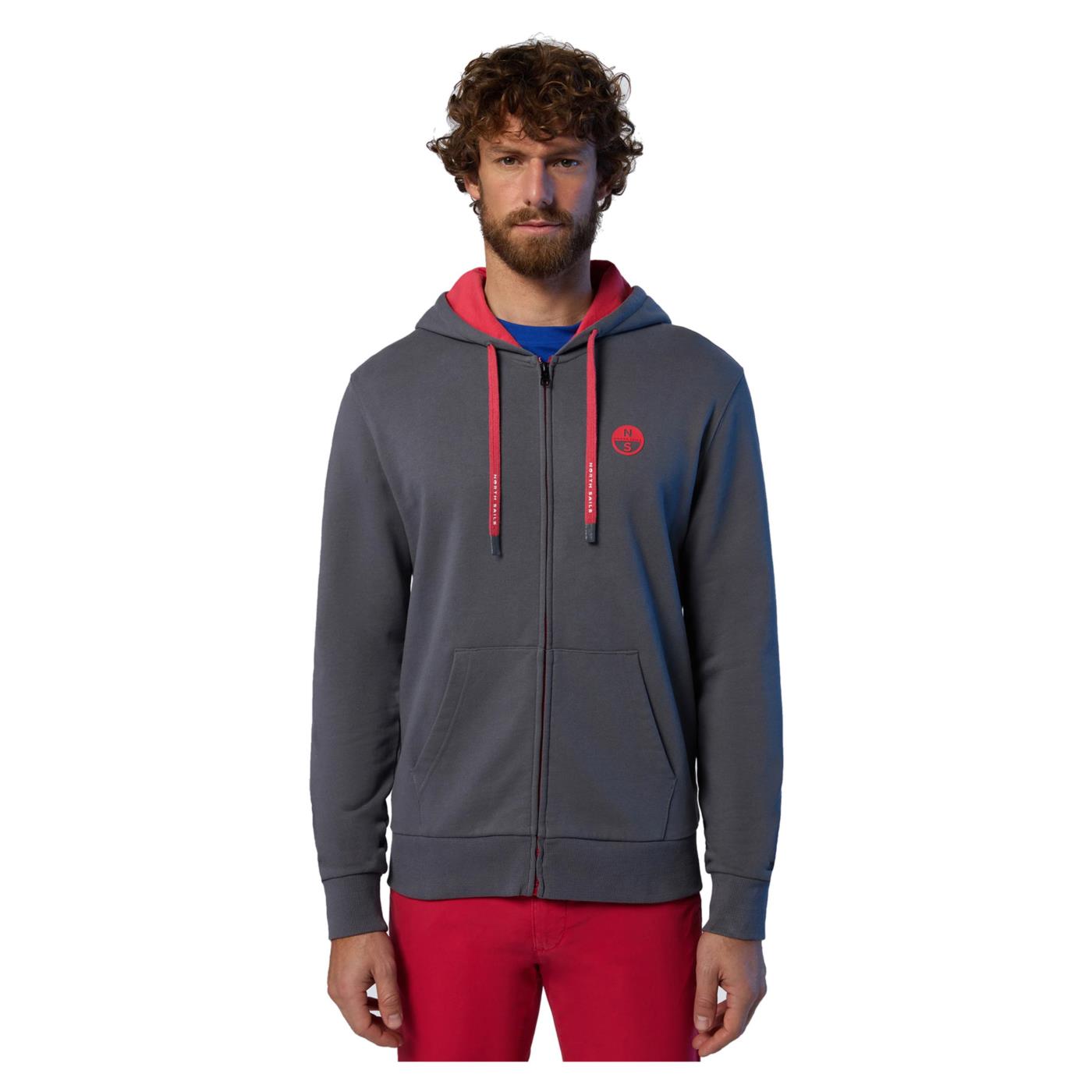 NORTH SAILS BASIC HOOD FZ SWEATSHIRT