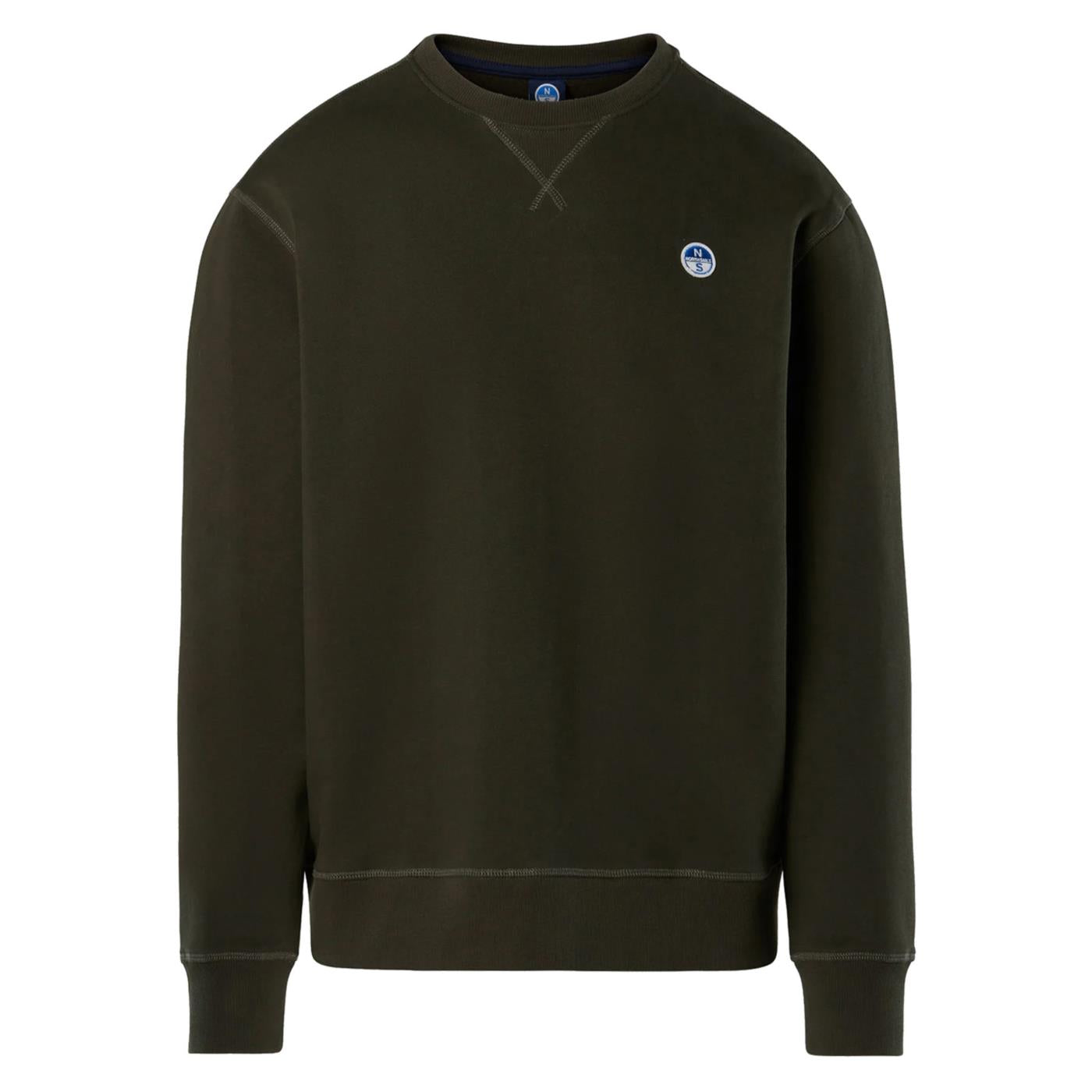 NORTH SAILS FELPA GIROCOLLO CON LOGO