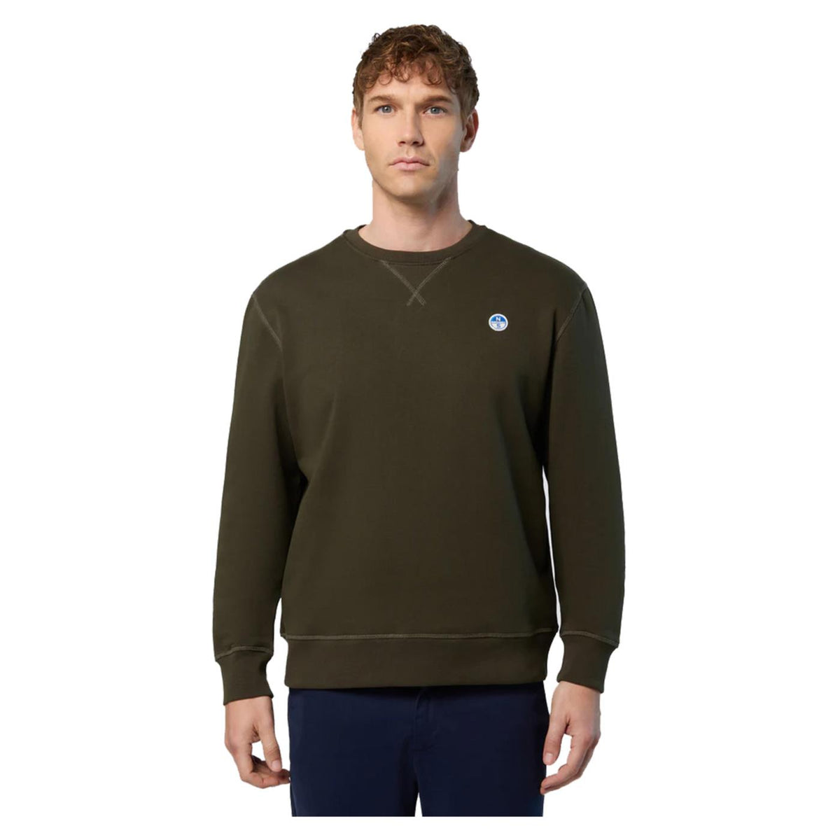 NORTH SAILS FELPA GIROCOLLO CON LOGO - seconda immagine