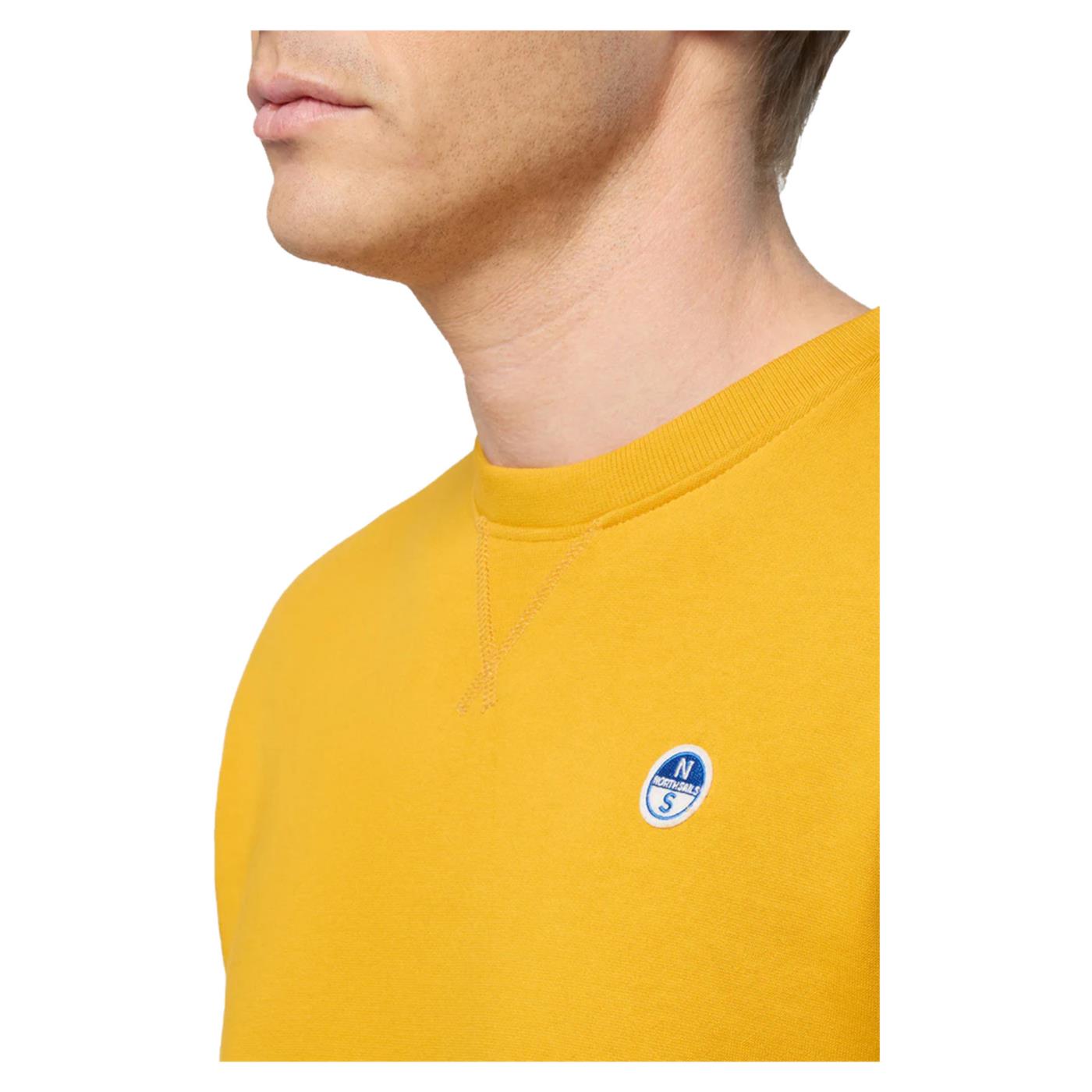 NORTH SAILS FELPA GIROCOLLO CON LOGO
