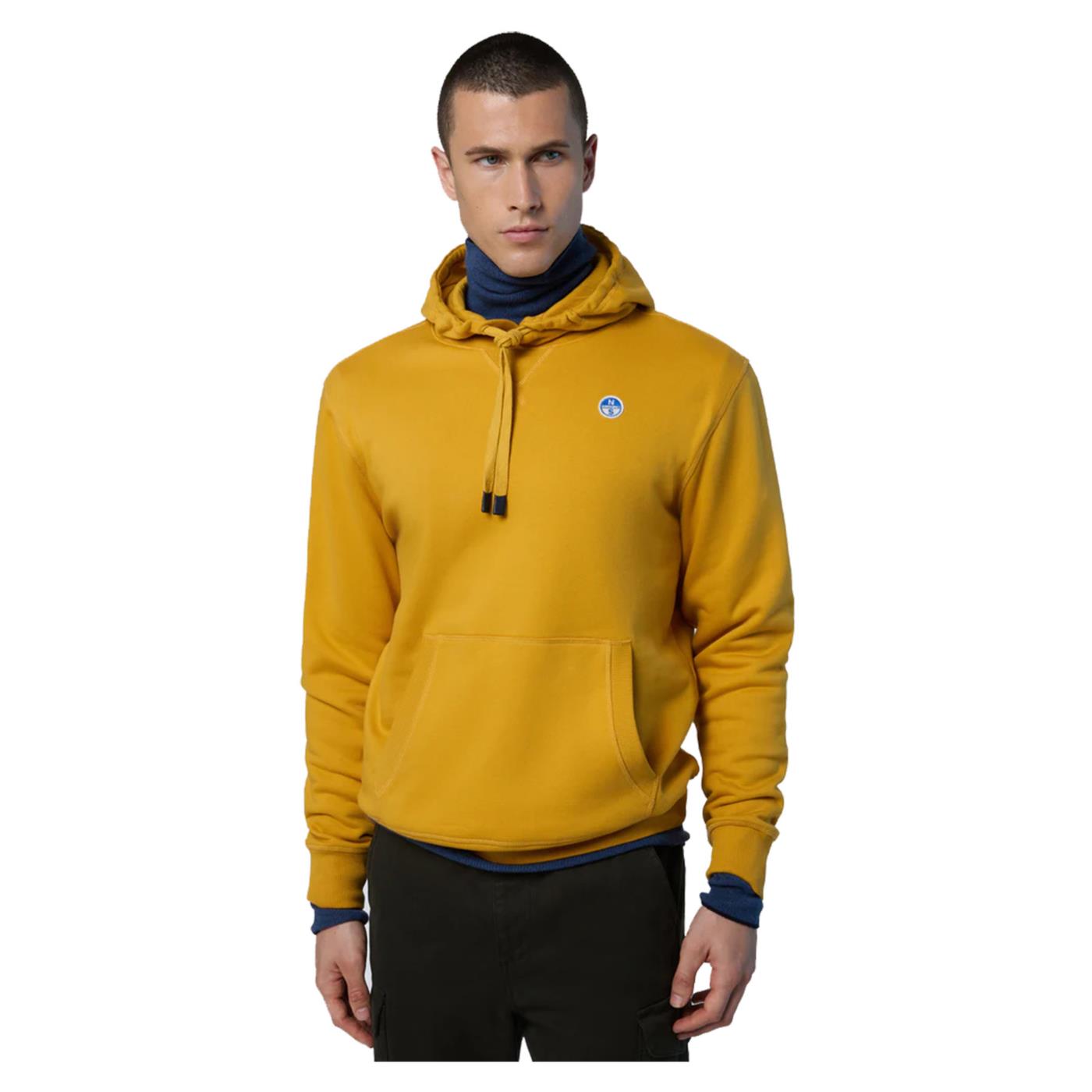 NORTH SAILS FELPA CAPPUCCIO CON LOGO