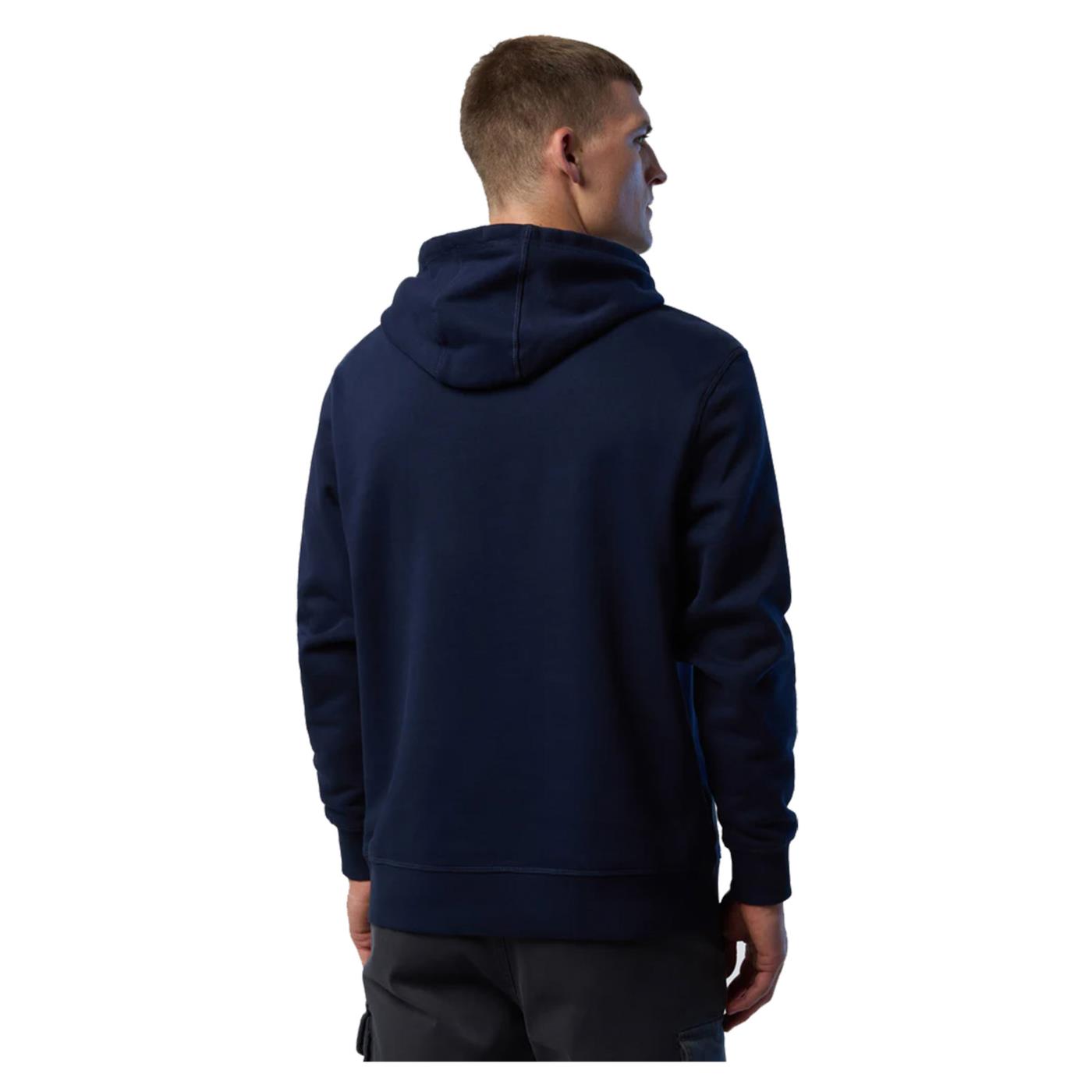 NORTH SAILS FELPA CAPPUCCIO CON LOGO