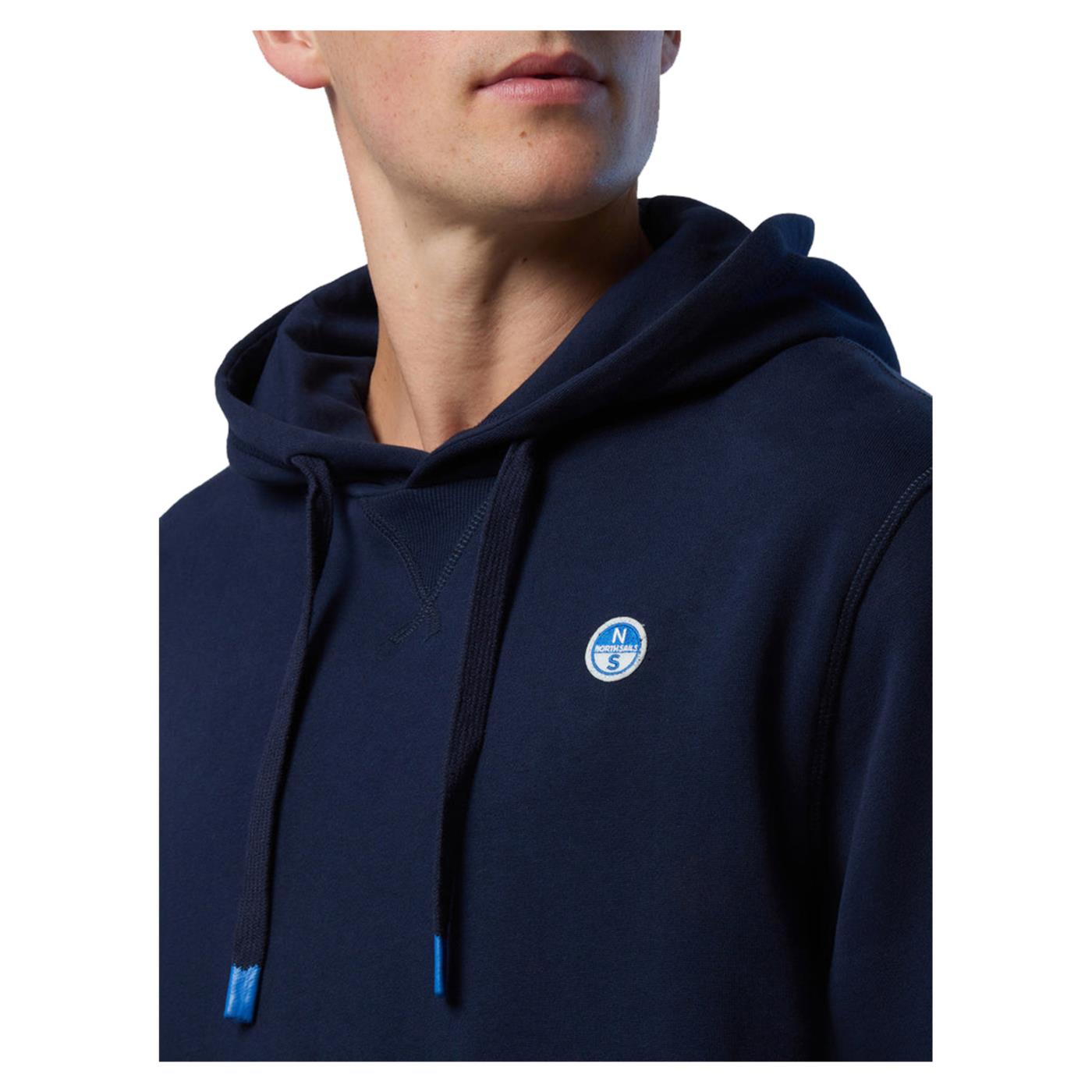 NORTH SAILS FELPA CAPPUCCIO CON LOGO