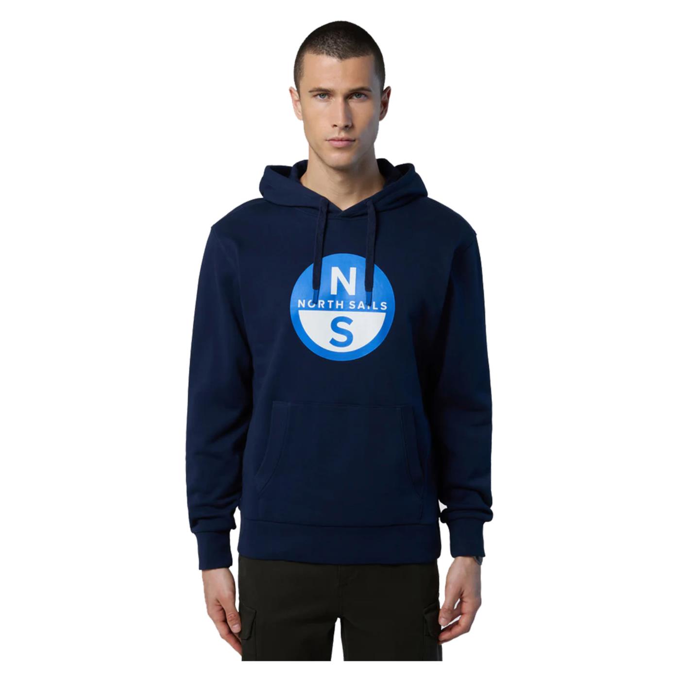 NORTH SAILS FELPA CAPPUCCIO GRAPHIC