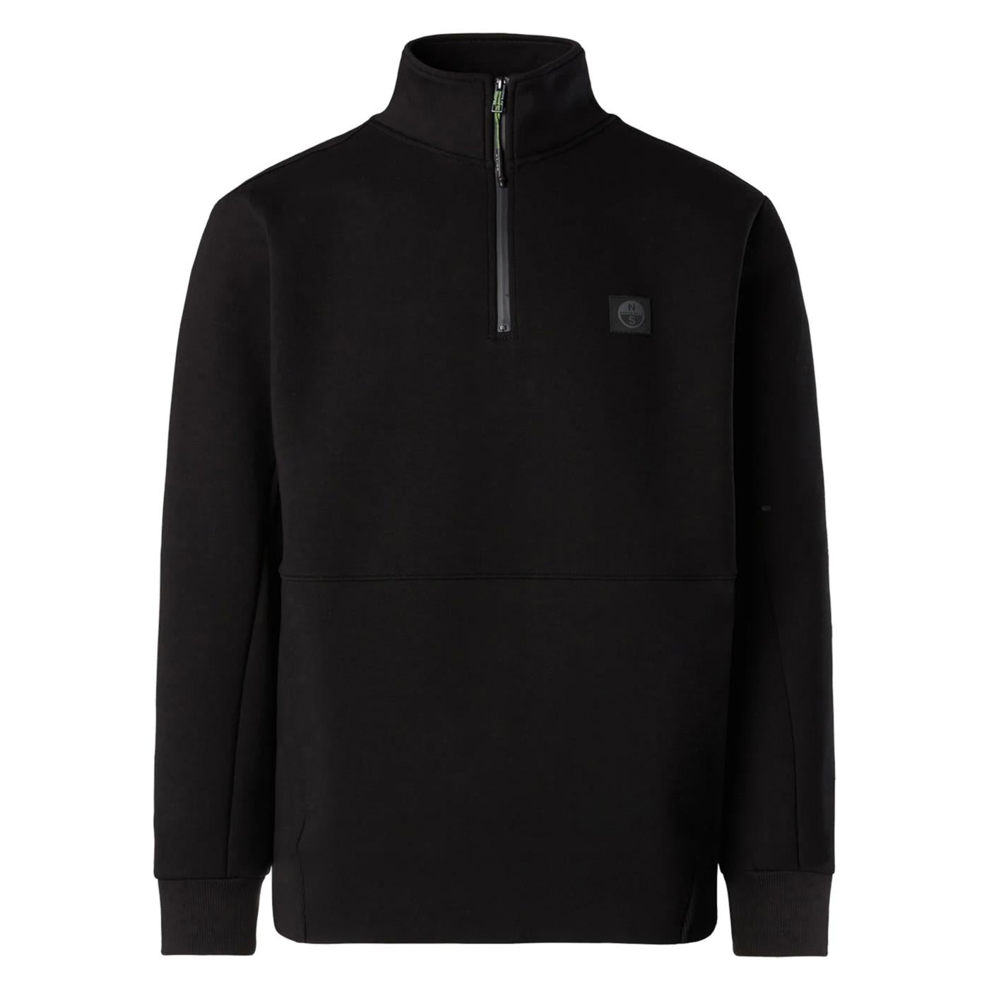 NORTH SAILS HALF-ZIP SWEATSHIRT WITH LOGO