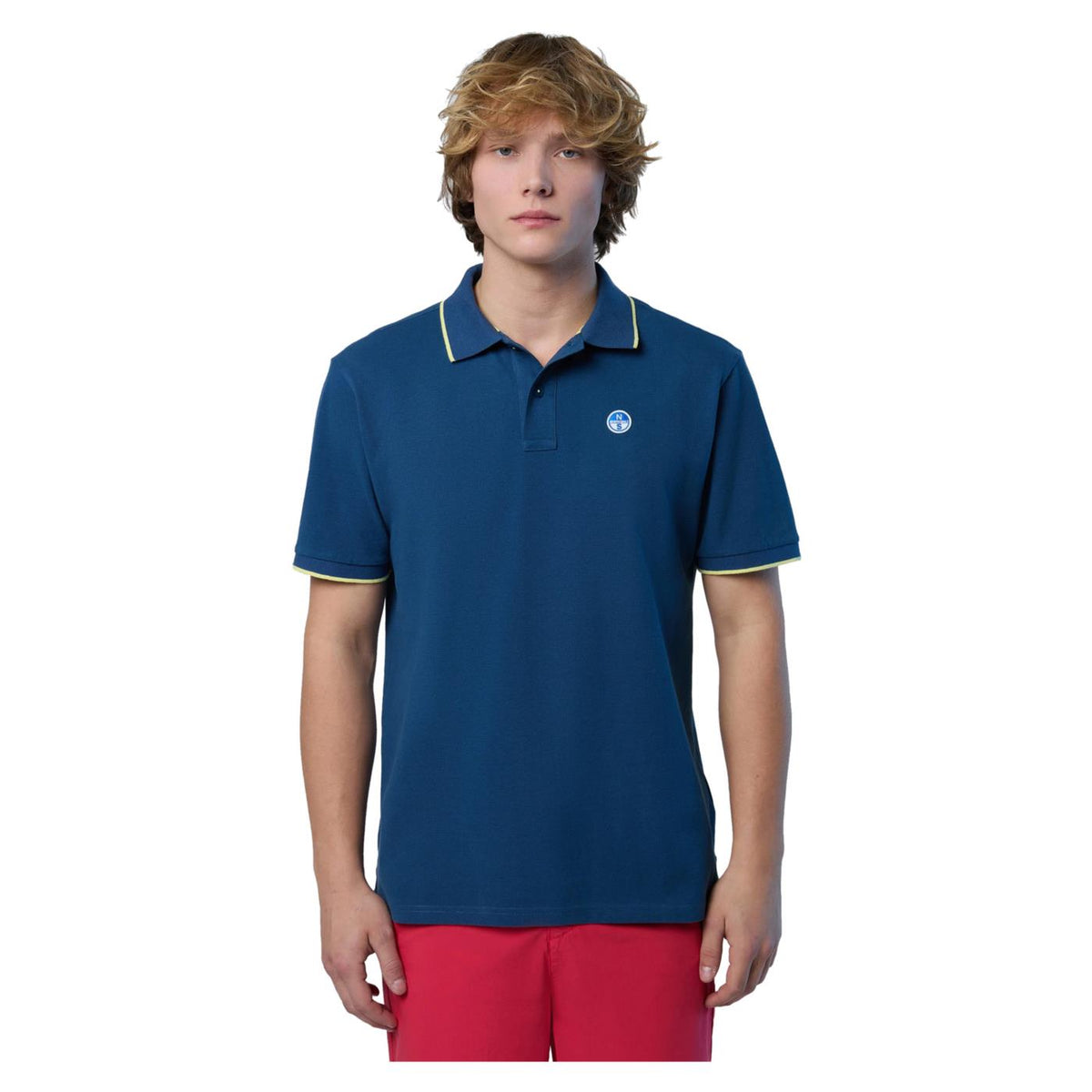 NORTH SAILS POLO SS COLLAR STRIPED - seconda immagine