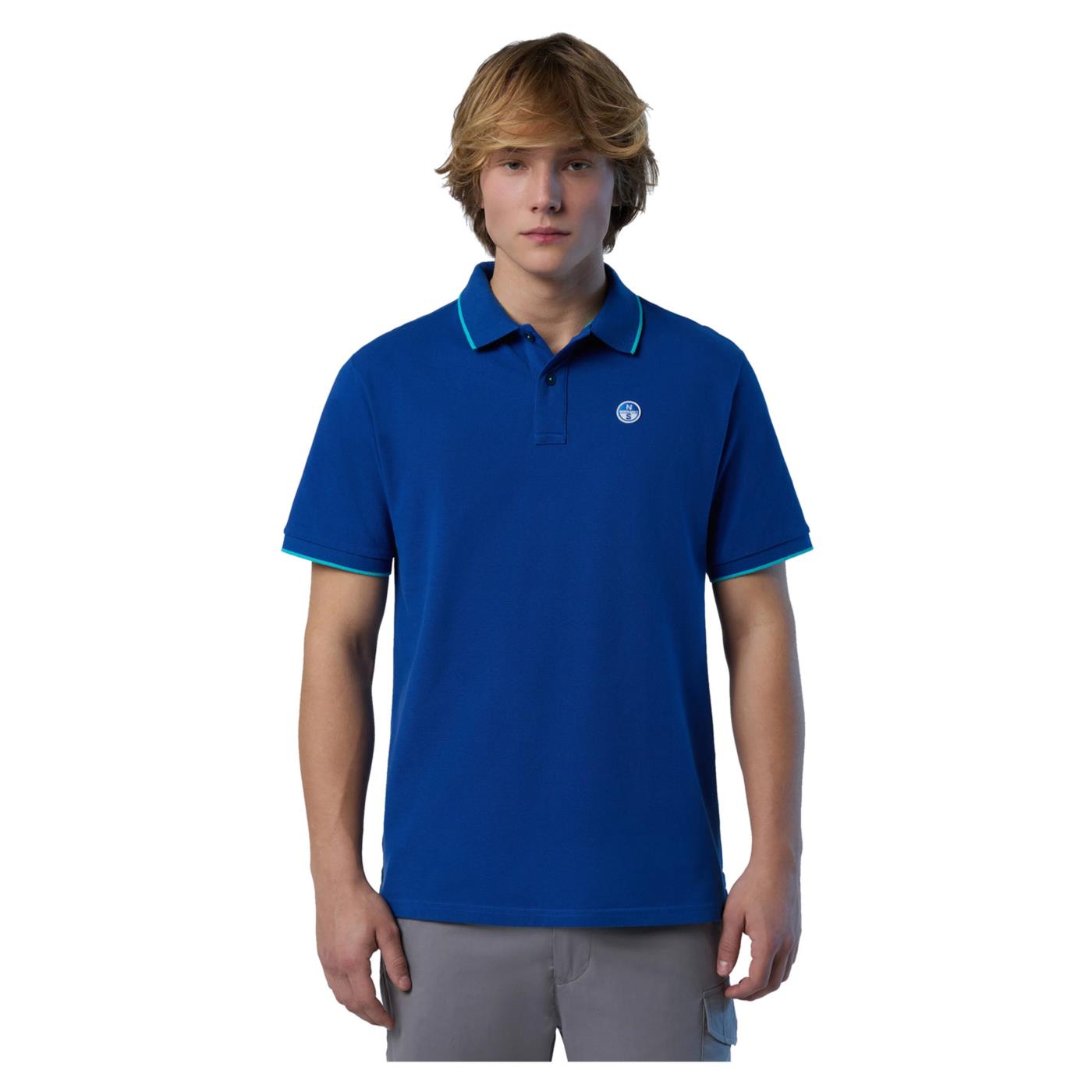 NORTH SAILS POLO SS COLLAR STRIPED