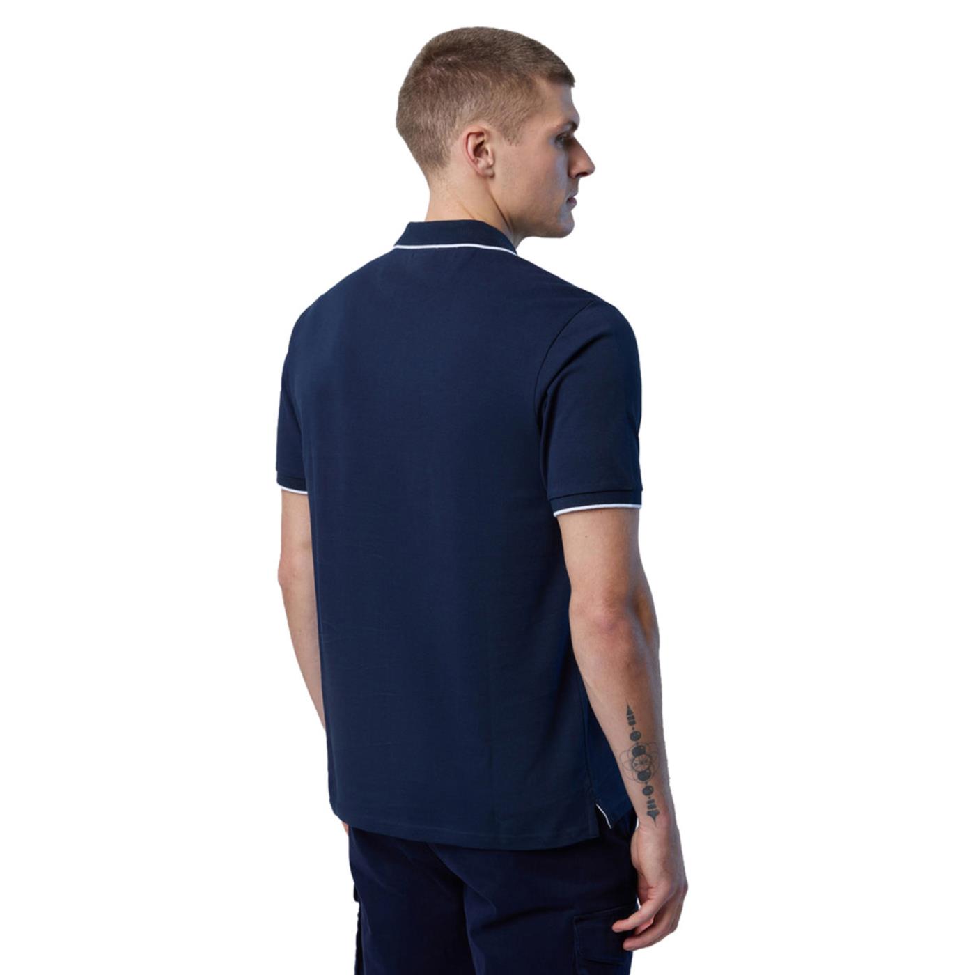 NORTH SAILS POLO COLLO IN CONTRASTO