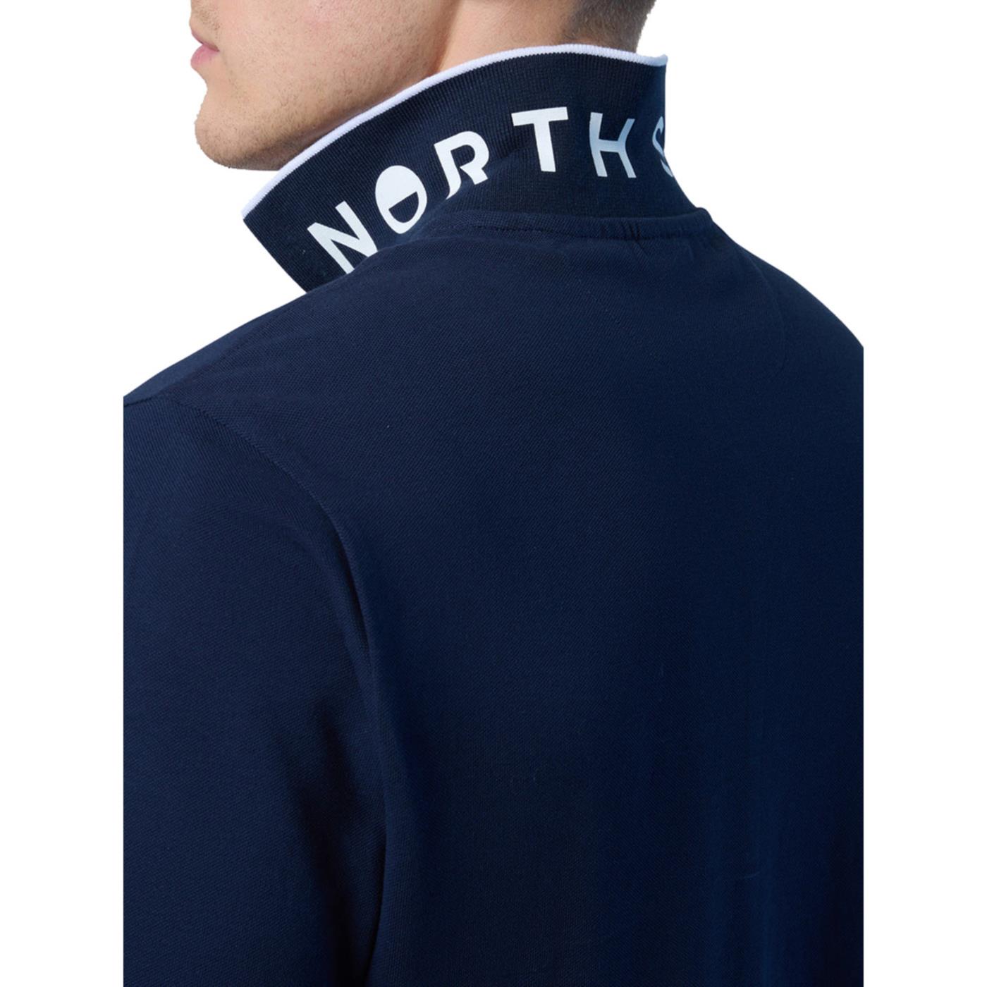 NORTH SAILS POLO COLLO IN CONTRASTO