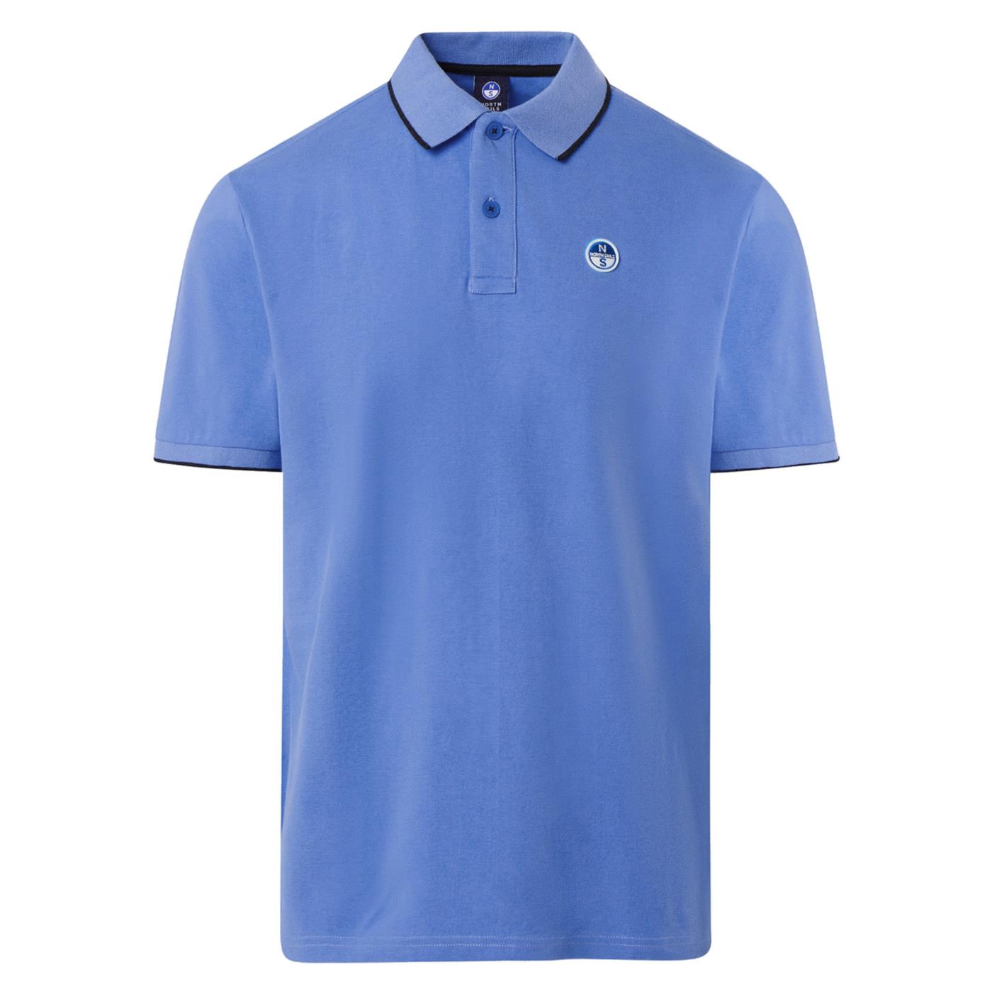 NORTH SAILS POLO SS COLLAR STRIPED